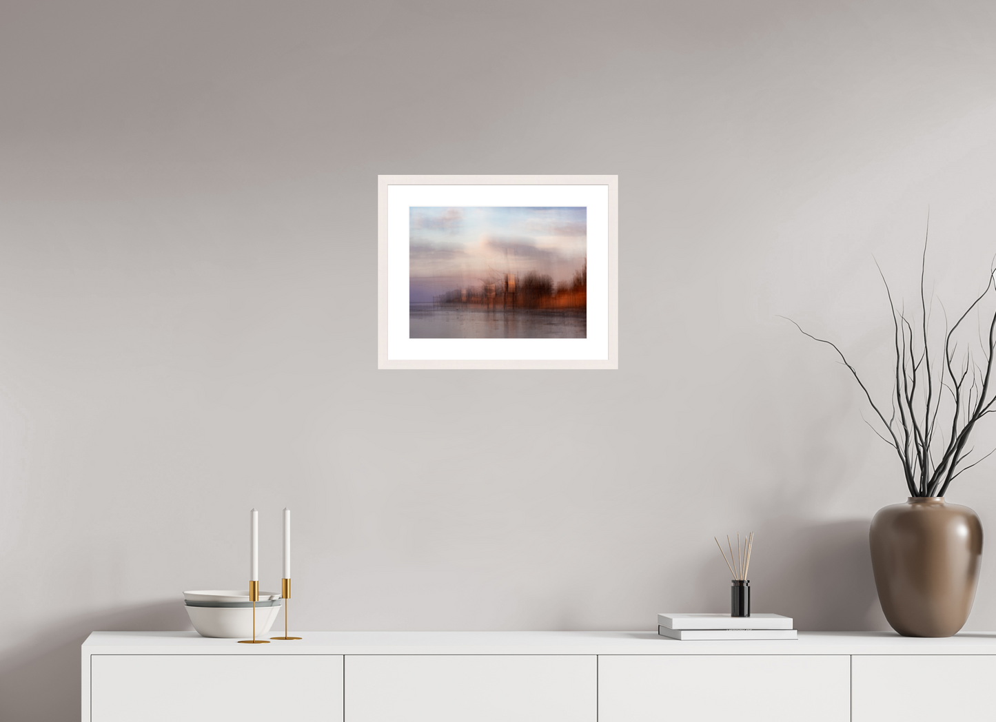 40 x 30 cm, Tirage Fine Art 30×40 cm — Passe-partout — Cadre Carrelets girondins