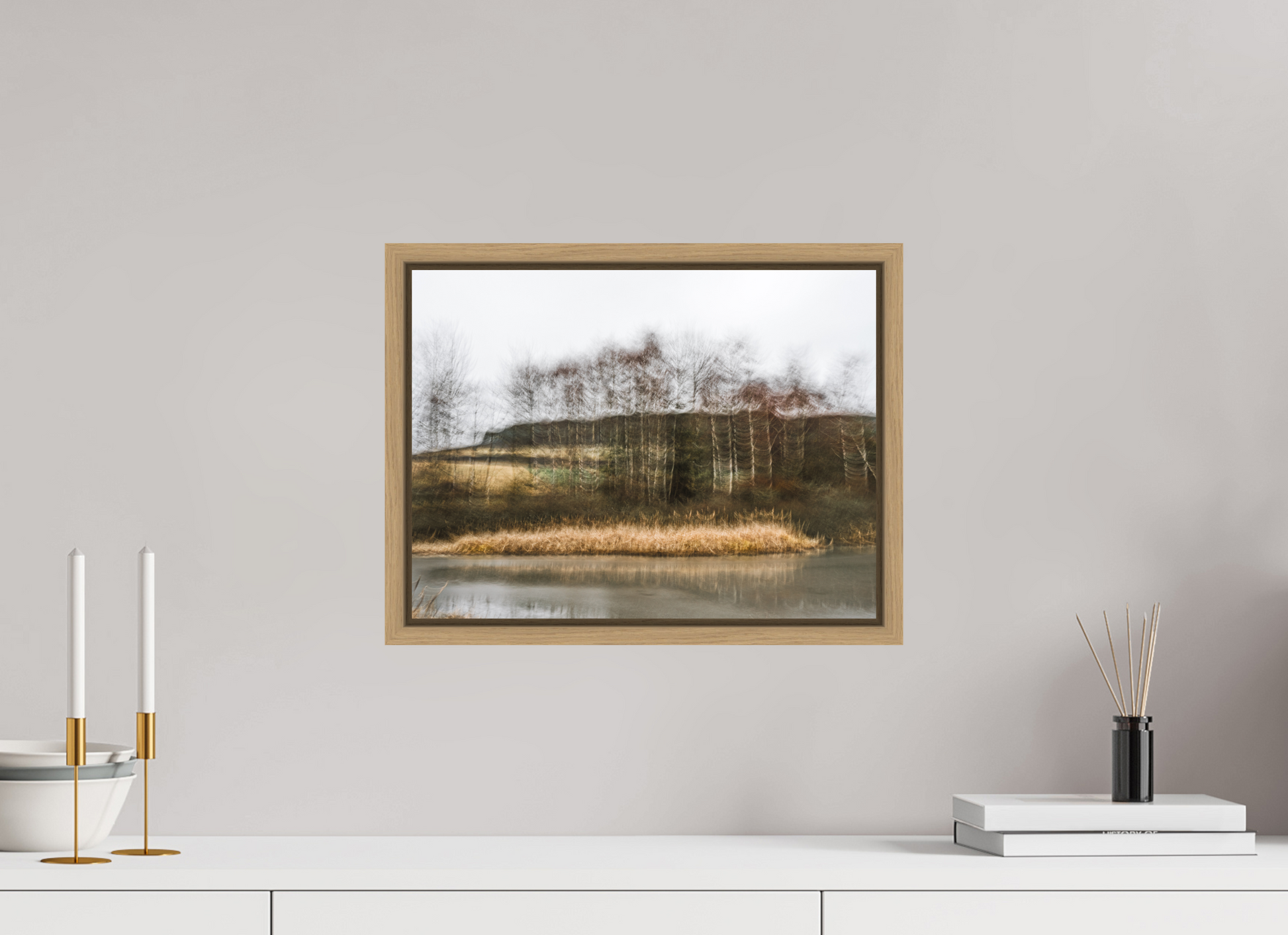 40 x 30 cm, 9- Impression sur forex + encadrement caisse américaine Dreamlike vision #23 - Vision onirique #23