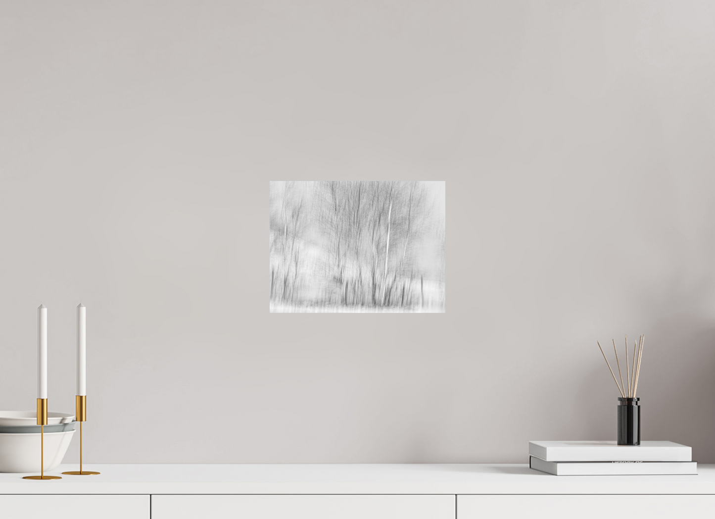 28 x 21 cm, 2- Tirage papier mat noir et blanc Dreamlike vision #12 - Vision onirique #12