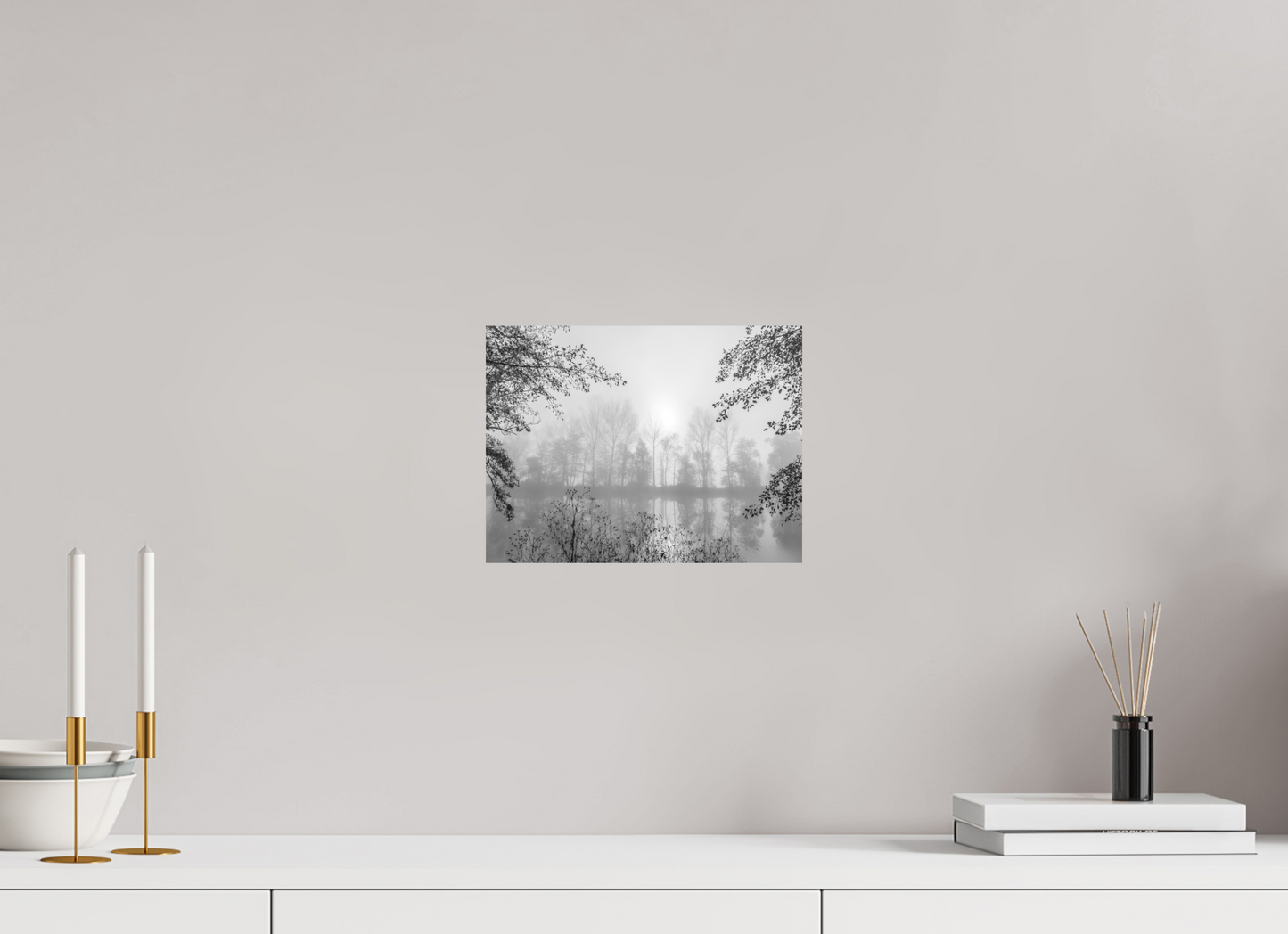 28 x 21 cm, 2- Tirage papier mat noir et blanc Winter #19 - Hiver #19