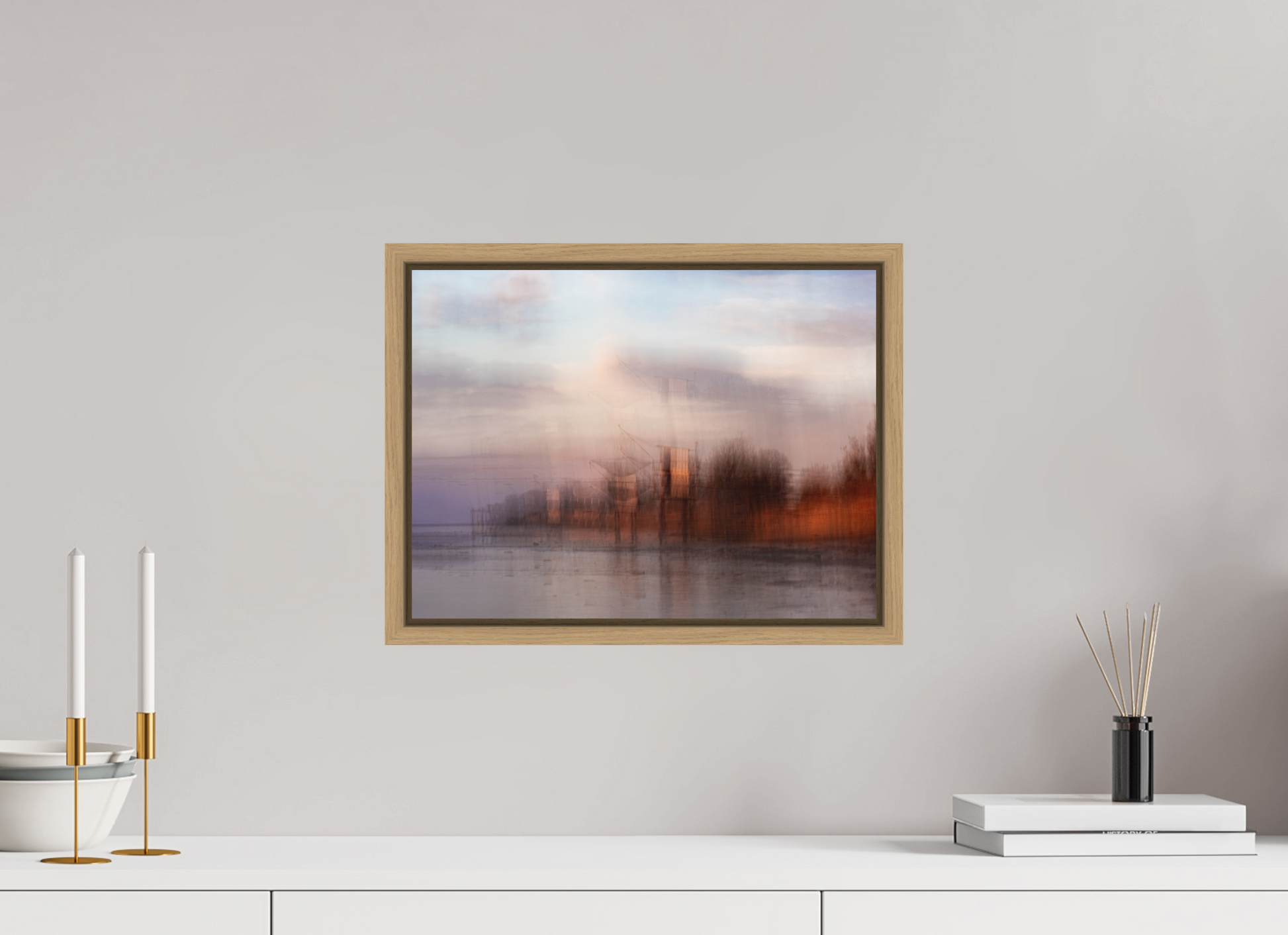 40 x 30 cm, 9- Impression sur forex + encadrement caisse américaine Dreamlike vision #8 - Vision onirique #8