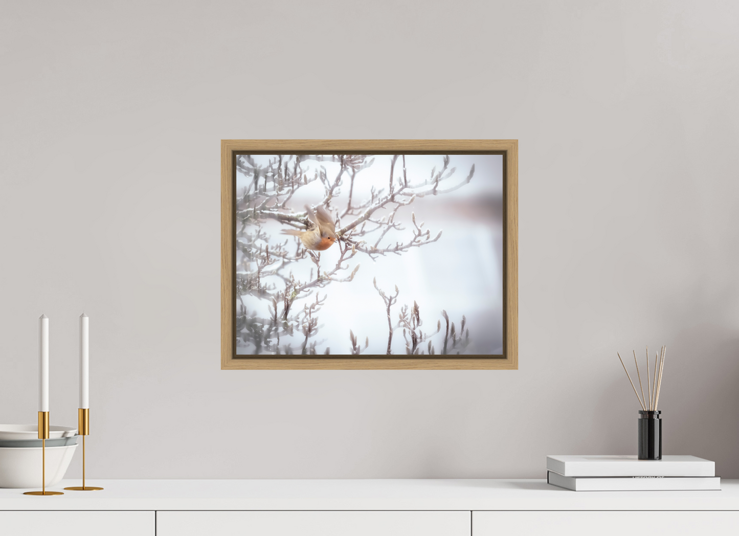 40 x 30 cm, 9- Impression sur forex + encadrement caisse américaine Animal #5