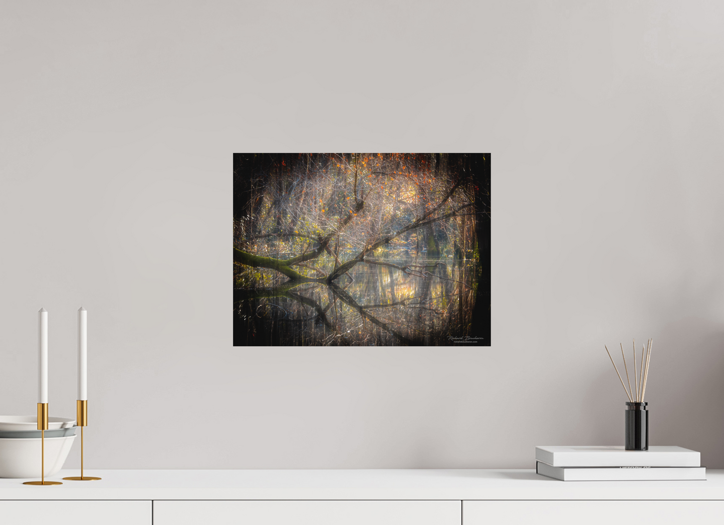 40 x 30 cm, 6- Impression directe couleur ou noir et blanc sur Alu Dibond + système de fixation Dreamlike vision #18 - Vision onirique #18