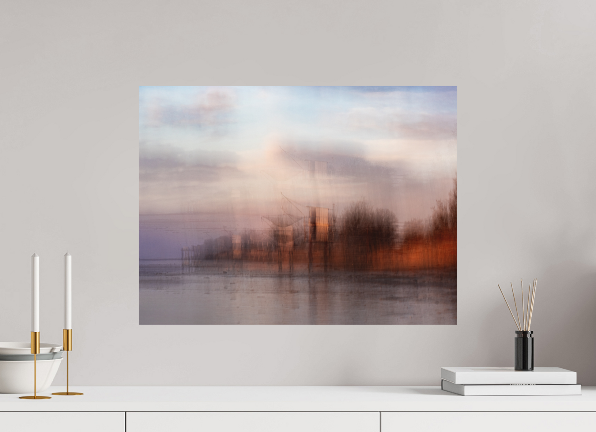 60 x 45 cm, 6- Impression directe couleur ou noir et blanc sur Alu Dibond + système de fixation Dreamlike vision #8 - Vision onirique #8