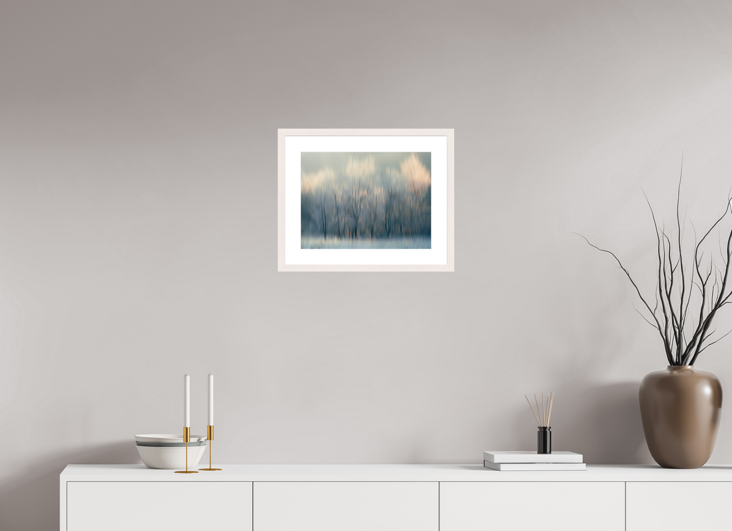 40 x 30 cm, Tirage Fine Art 30×40 cm — Passe-partout — Cadre Effleurés par la lumière