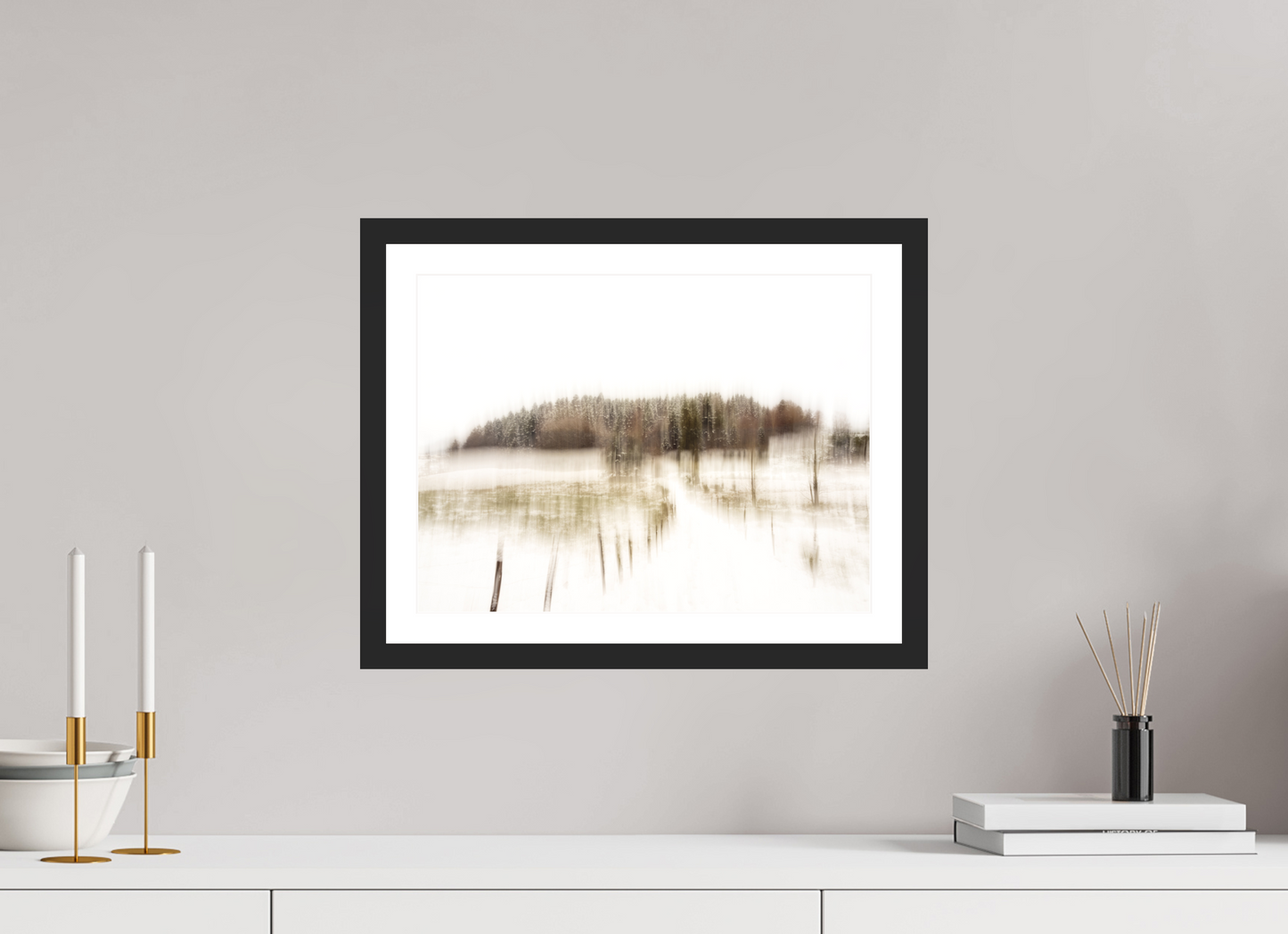 40 x 30 cm, 3- Tirage couleur + p.p + cadre Dreamlike vision #2 - Vision onirique #2