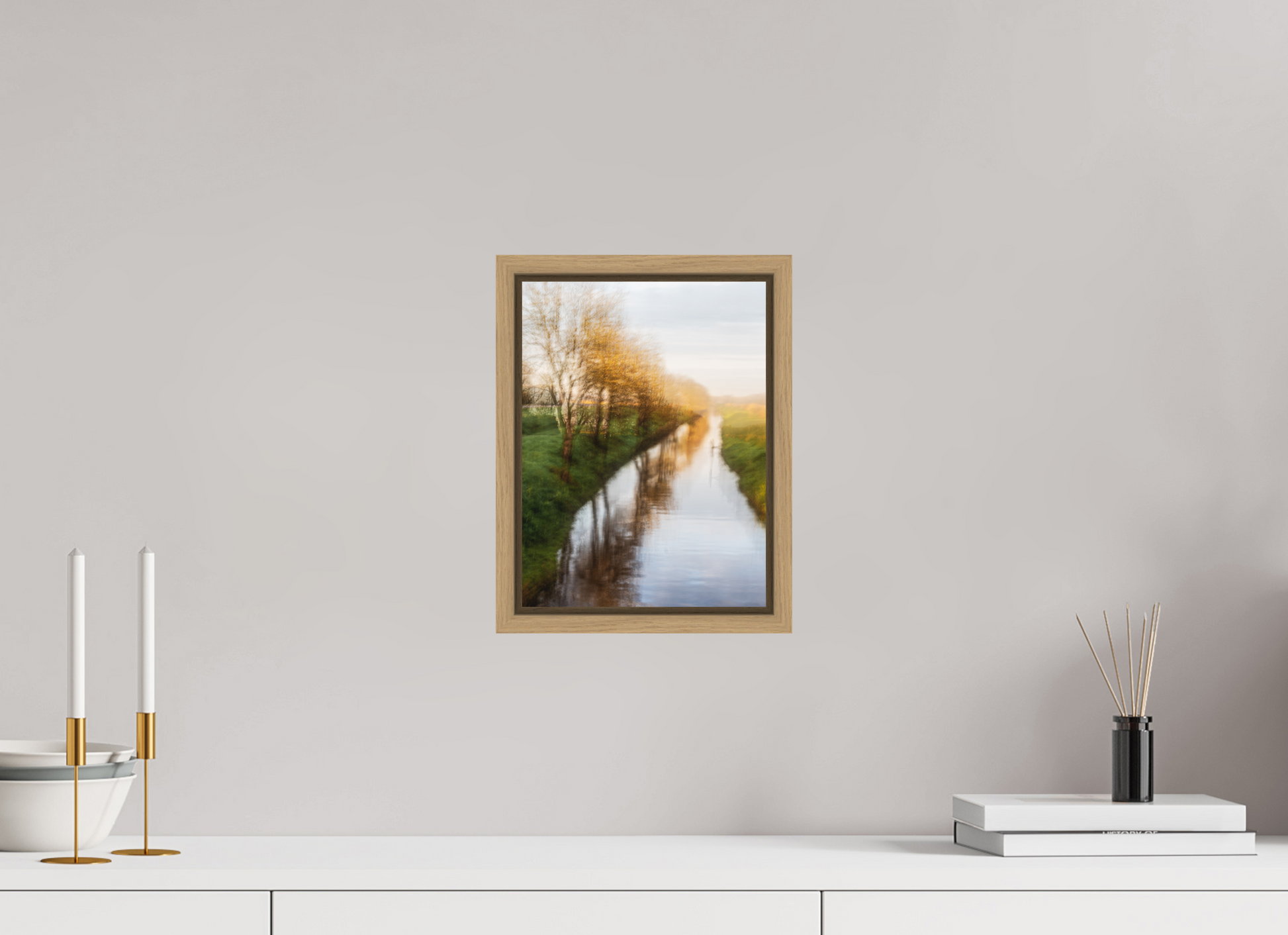 21 x 28 cm, 9- Impression sur forex + encadrement caisse américaine Dreamlike vision #9 - Vision onirique #9