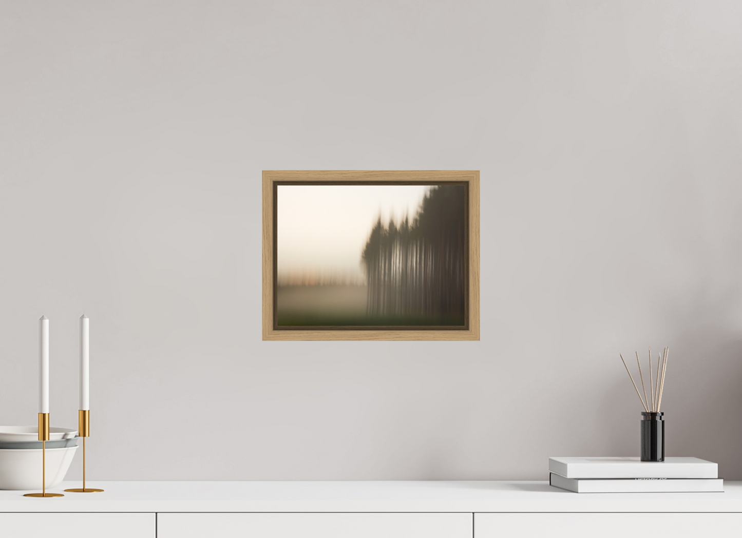 28 x 21 cm, 9- Impression sur forex + encadrement caisse américaine Dreamlike vision #16 - Vision onirique #16