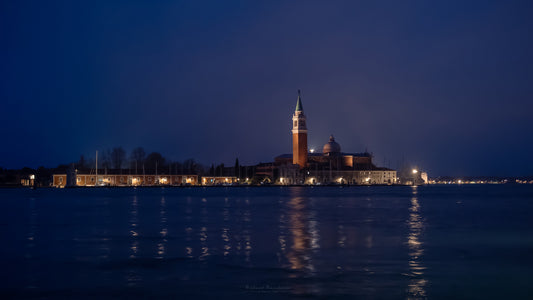 Venice Nocturne – Lights of San Giorgio Maggiore