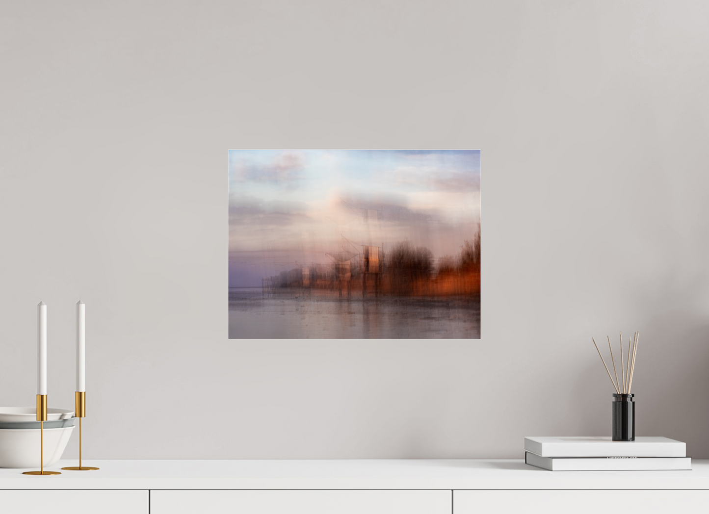 40 x 30 cm, 7- Tirage couleur collé sur Alu Dibond + plexiglass + système de fixation Dreamlike vision #8 - Vision onirique #8