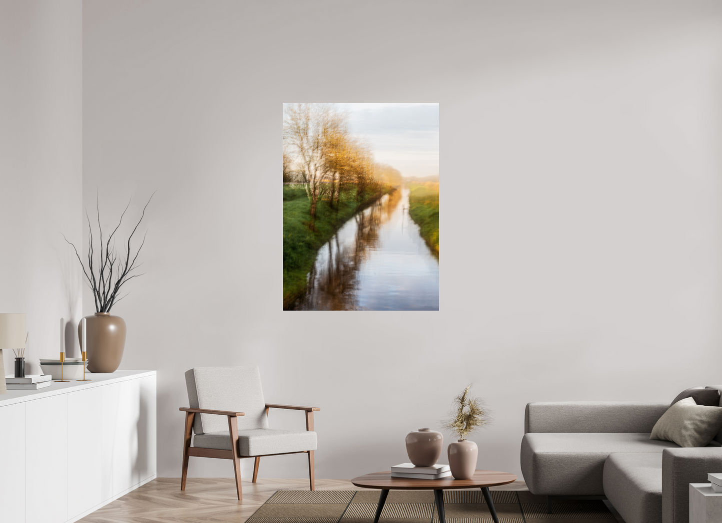 90 x 120 cm, Tirage couleur sur support solide en aluminium, recouvert d’une protection transparente (plexiglas). Arbres narcissiques
