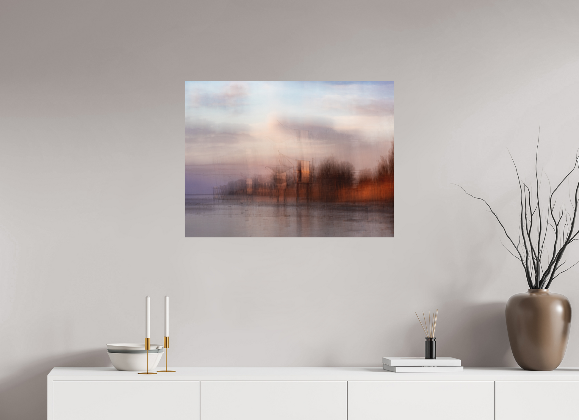 80 x 60 cm, 1- Tirage papier satiné couleur Dreamlike vision #8 - Vision onirique #8