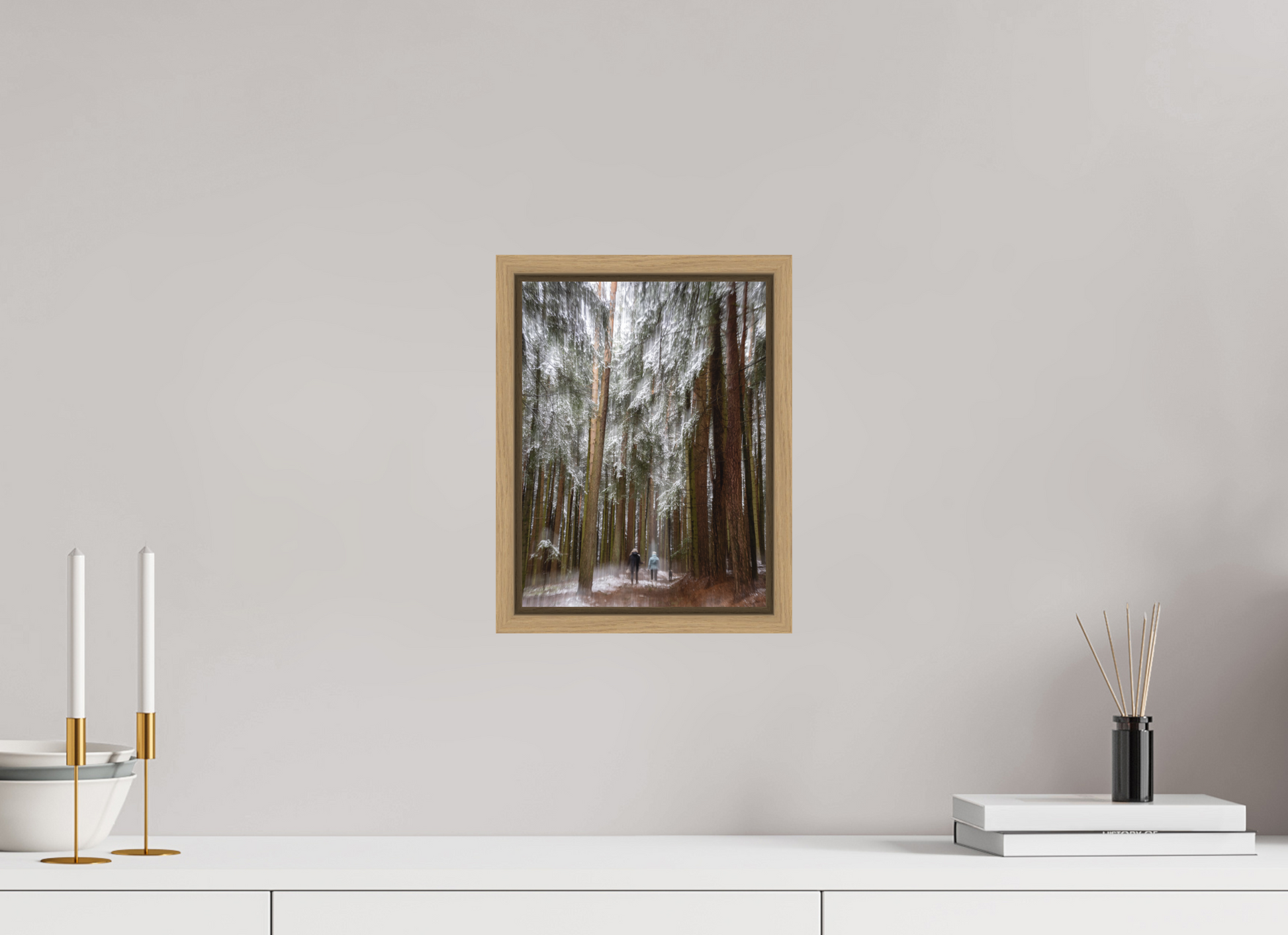 21 x 28 cm, 9- Impression sur forex + encadrement caisse américaine Dreamlike vision #3 - Vision onirique #3