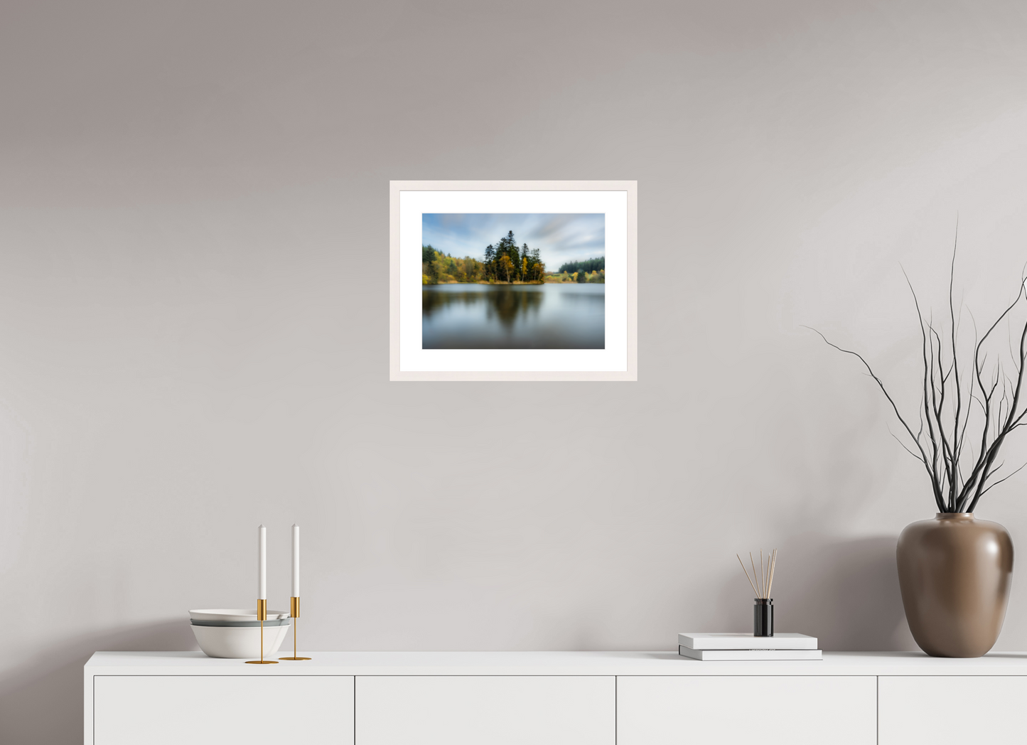 40 x 30 cm, Tirage Fine Art 30×40 cm — Passe-partout — Cadre Jour de grand vent
