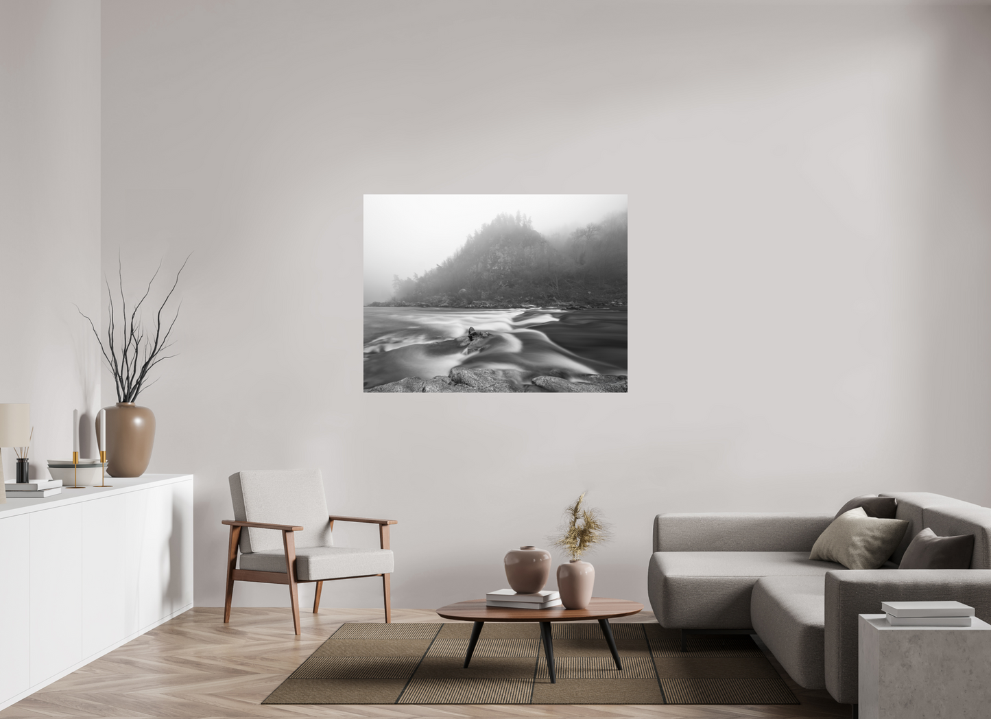 140 x 105 cm, Impression directe couleur ou noir et blanc sur plaque d'aluminium (Solidité-Durabilité) Mouvance Photo Artistique pour Décoration Murale
