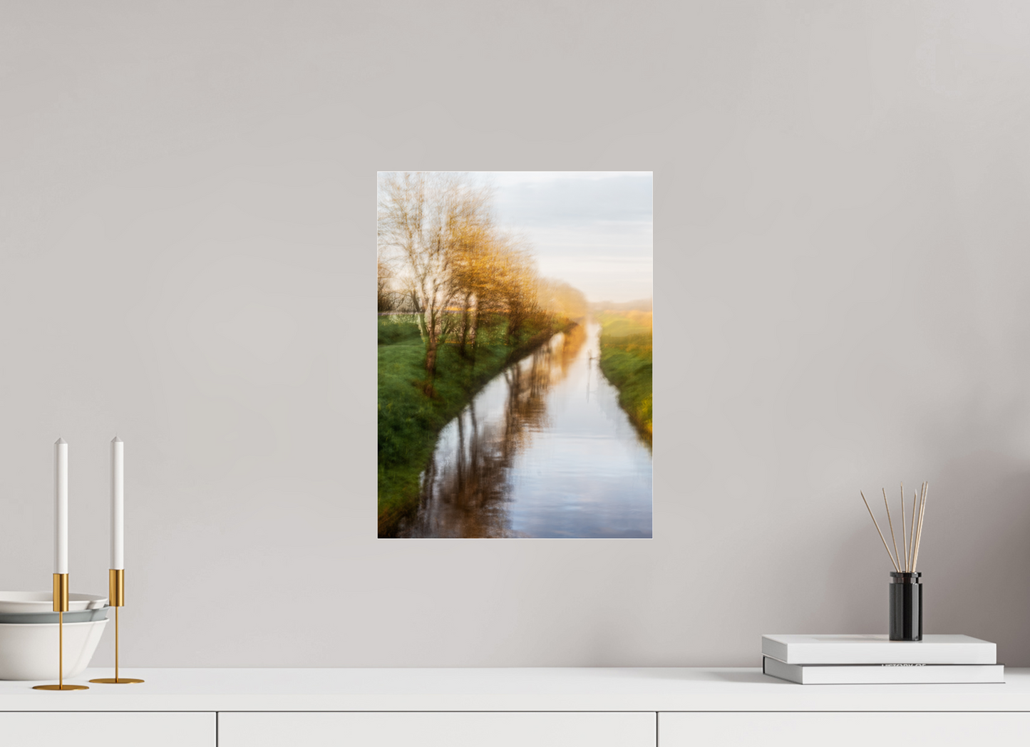 30 x 40 cm, 7- Tirage couleur collé sur Alu Dibond + plexiglass + système de fixation Dreamlike vision #9 - Vision onirique #9