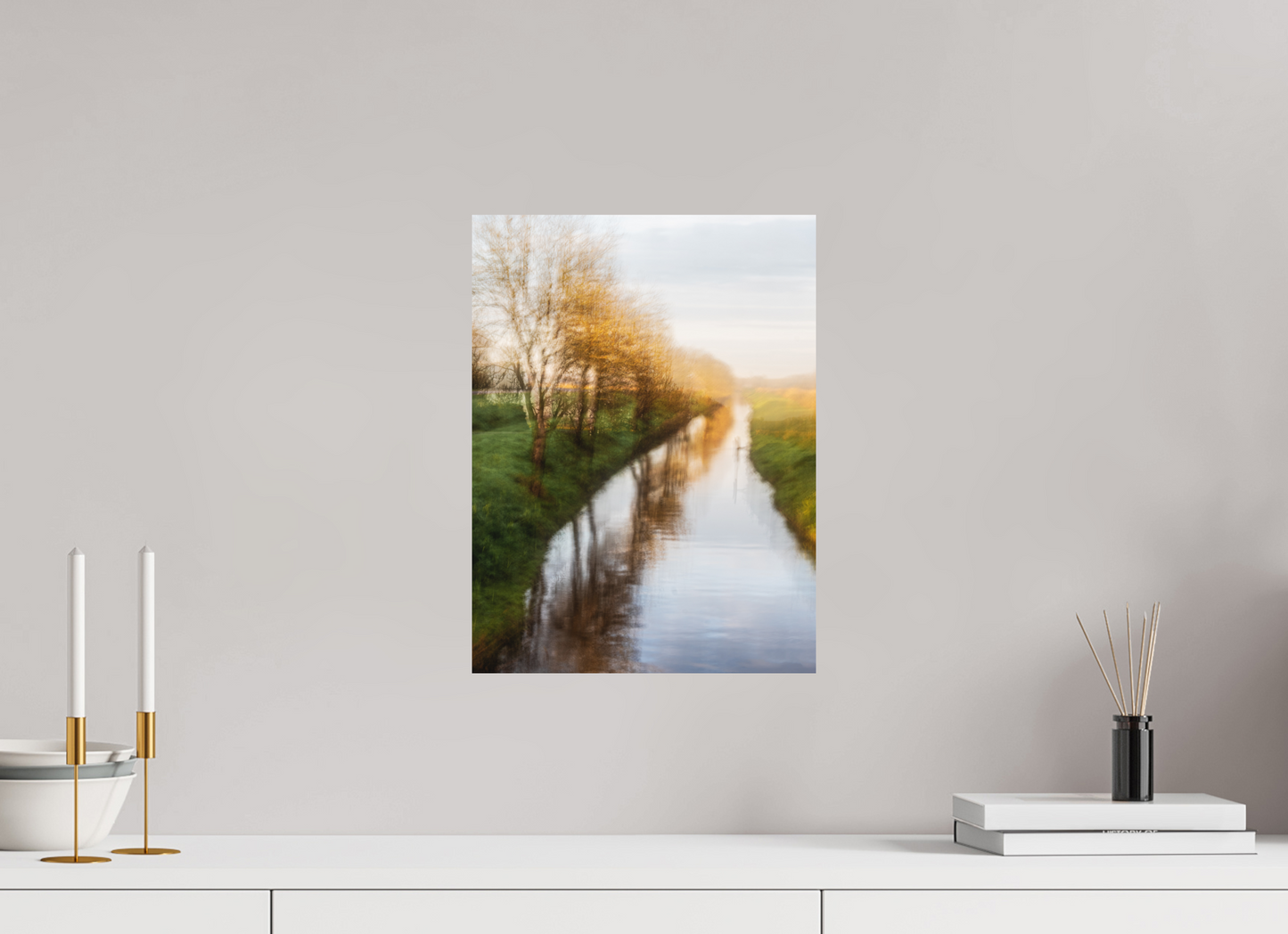 30 x 40 cm, 6- Impression directe couleur ou noir et blanc sur Alu Dibond + système de fixation Dreamlike vision #9 - Vision onirique #9