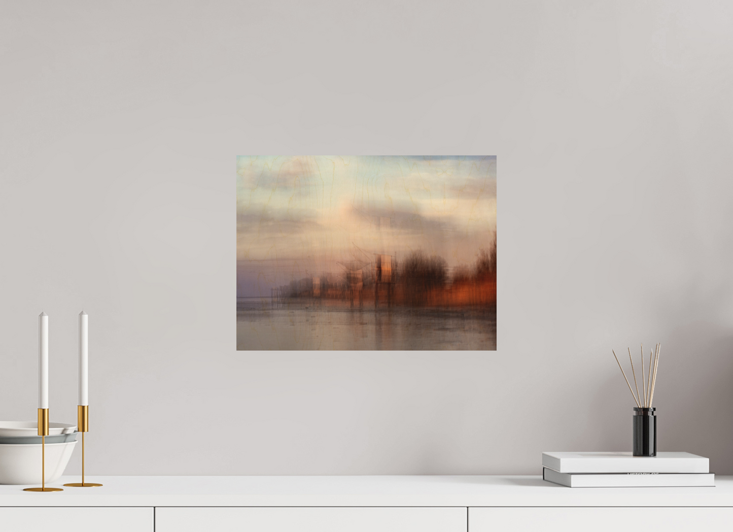 40 x 30 cm, 10- Impression directe sur bois Dreamlike vision #8 - Vision onirique #8