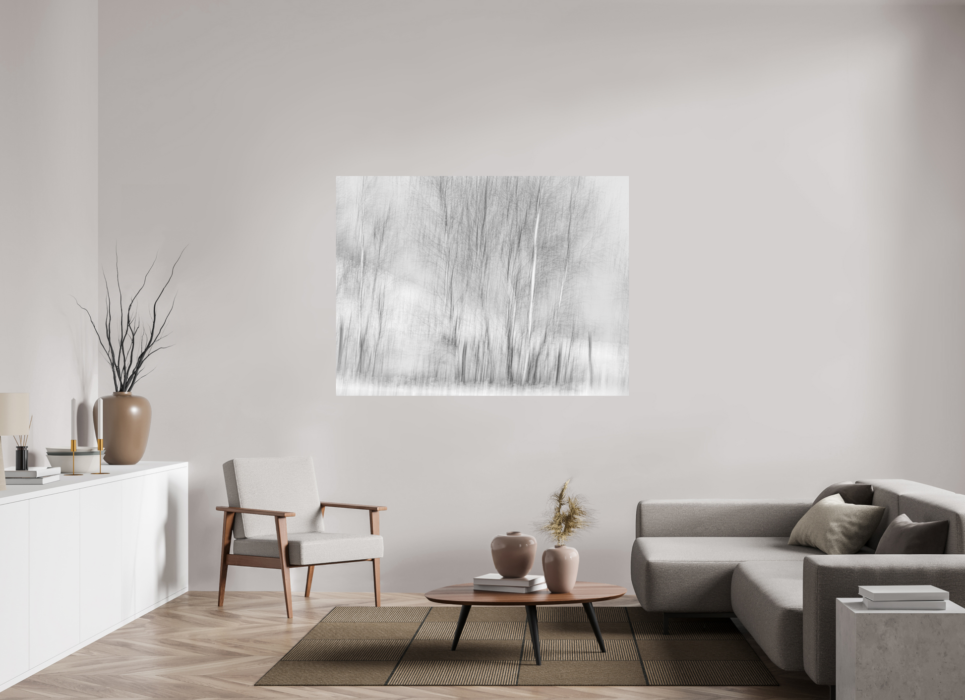 160 x 120 cm, 2- Tirage papier mat noir et blanc Dreamlike vision #12 - Vision onirique #12 Poster Photo Artistique pour Décoration Murale