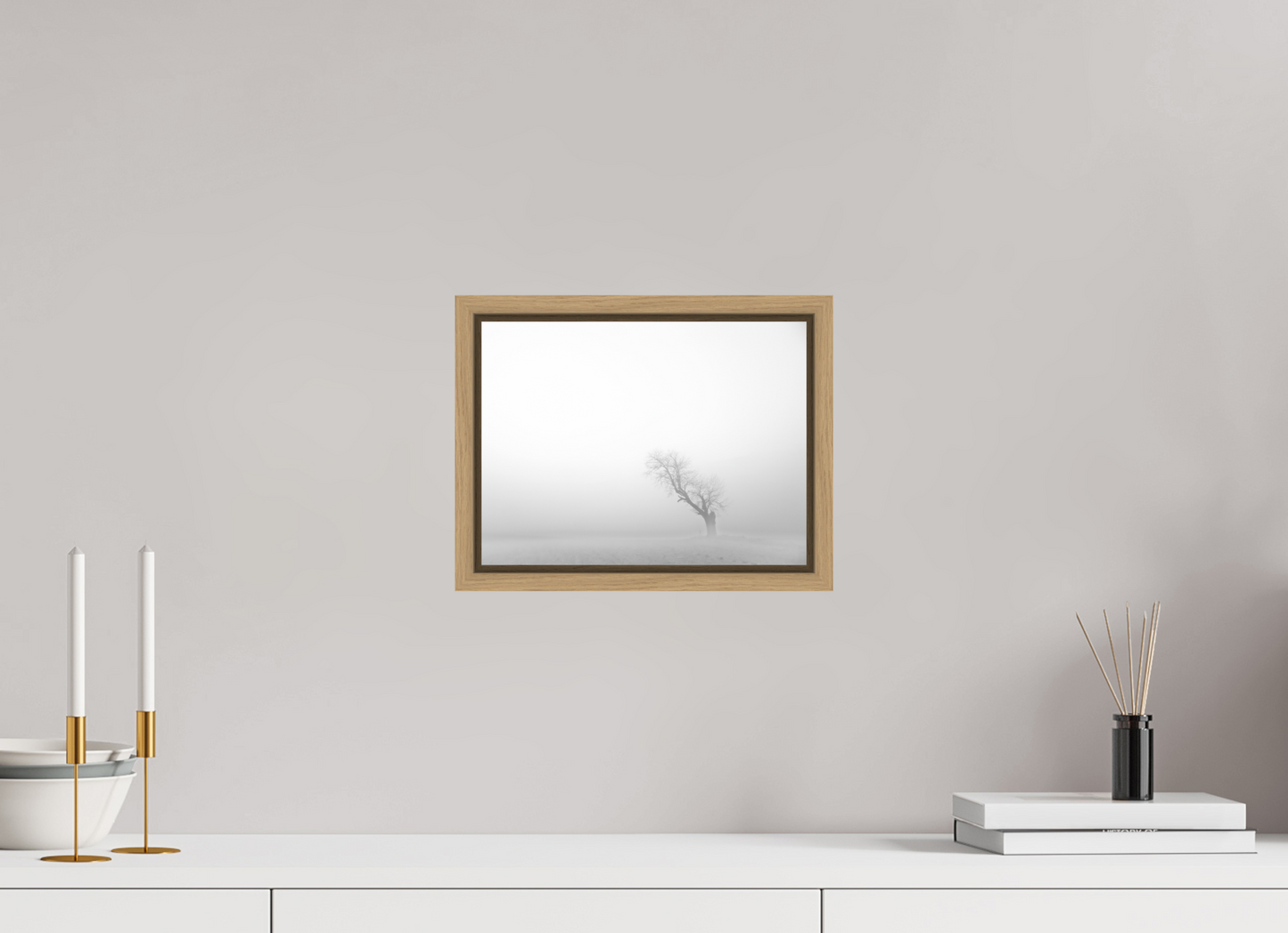 28 x 21 cm, 9- Impression sur forex + encadrement caisse américaine Winter #7 - Hiver #7