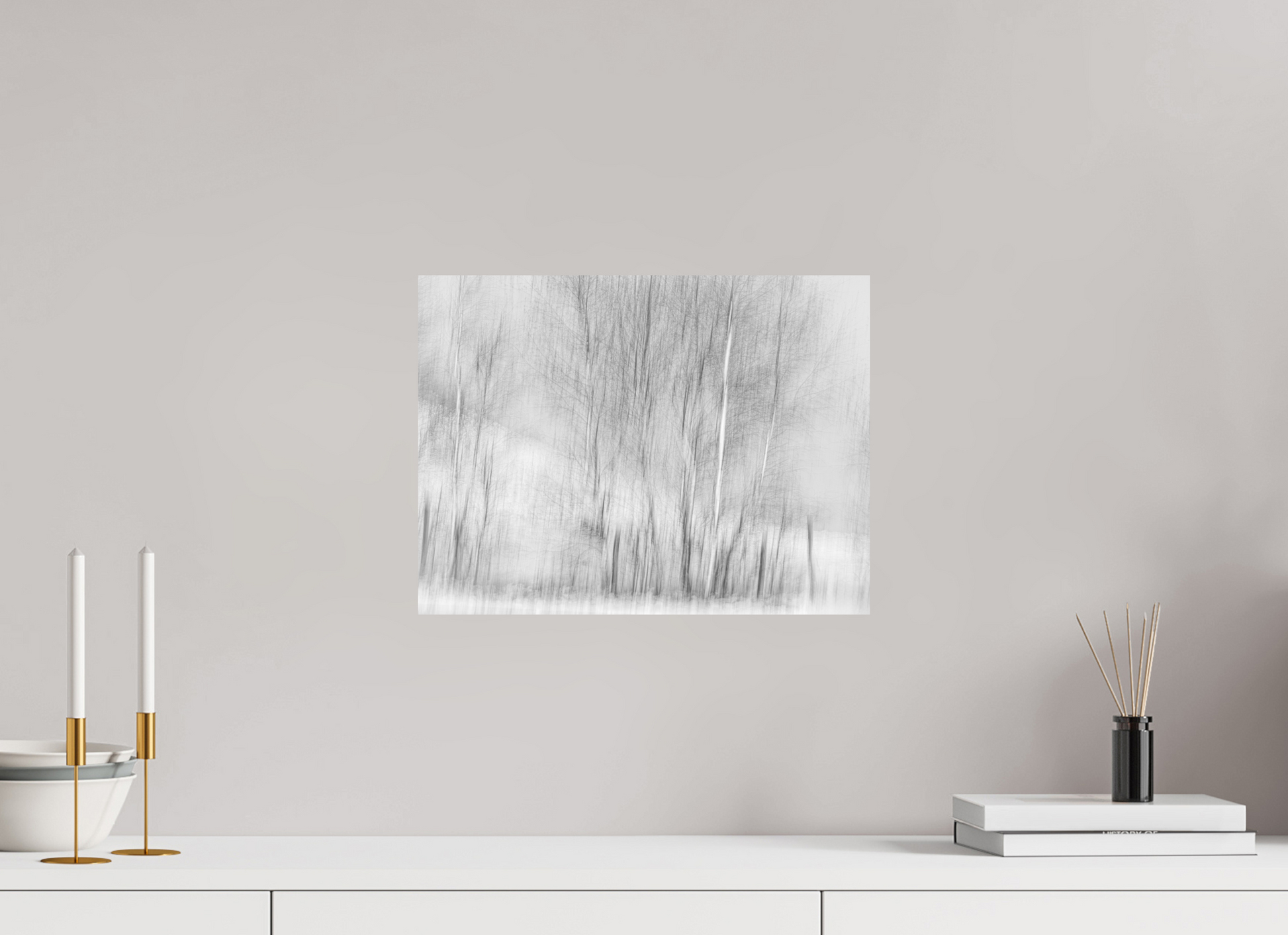 40 x 30 cm, 2- Tirage papier mat noir et blanc Dreamlike vision #12 - Vision onirique #12