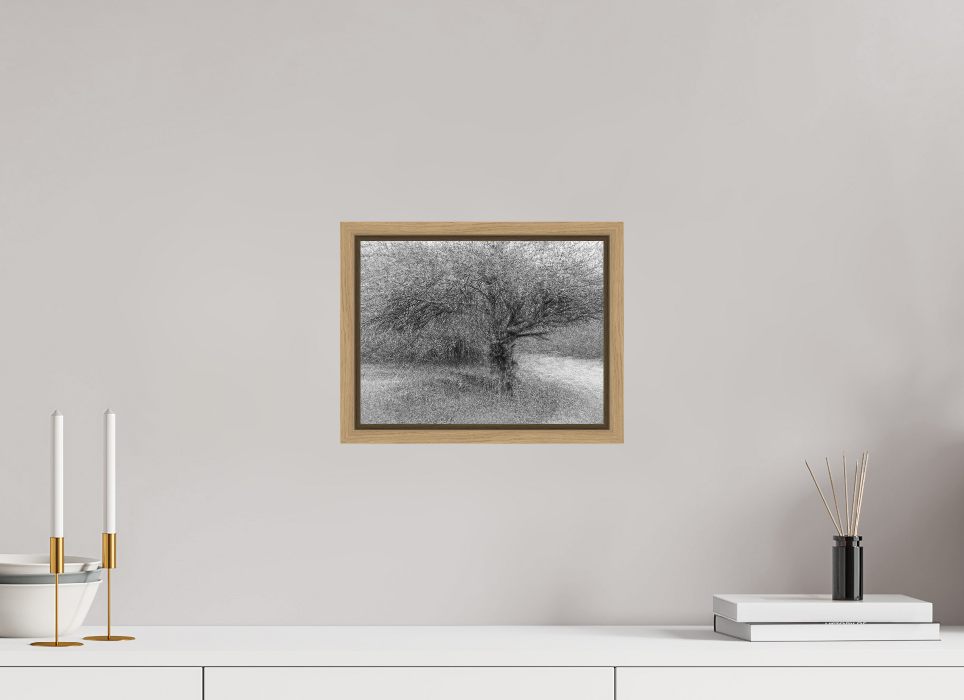 28 x 21 cm, 9- Impression sur forex + encadrement caisse américaine Dreamlike vision #13 - Vision onirique #13