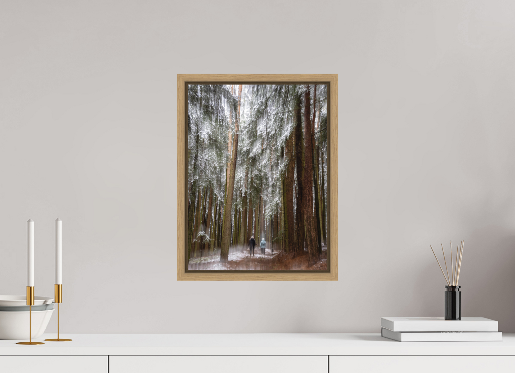 30 x 40 cm, 9- Impression sur forex + encadrement caisse américaine Dreamlike vision #3 - Vision onirique #3