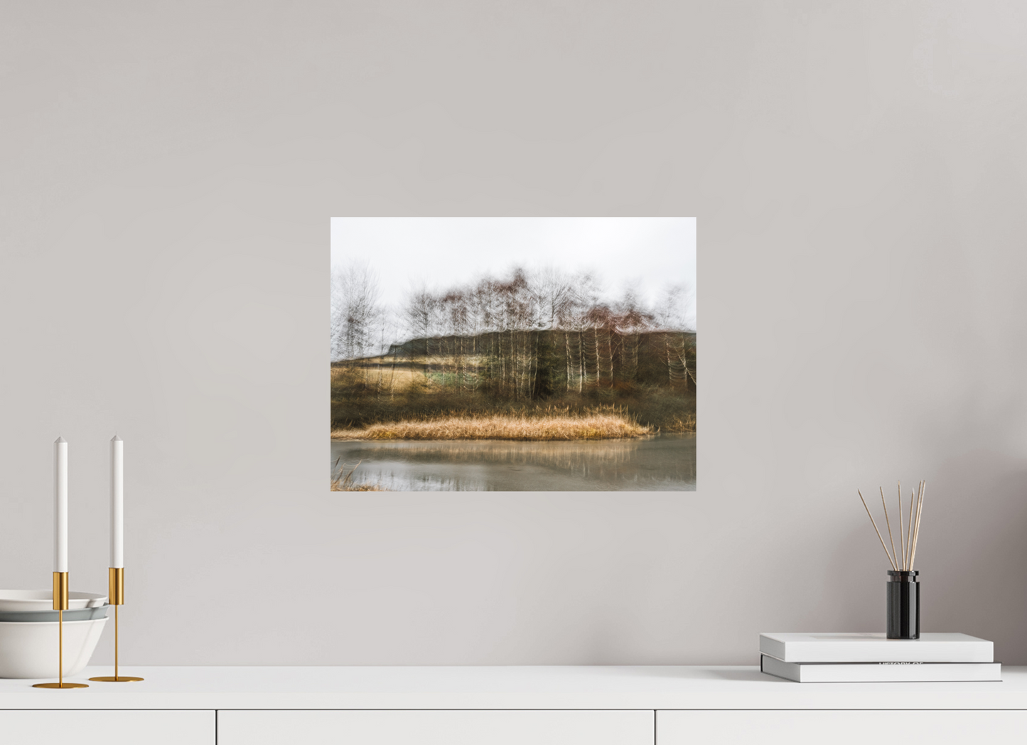 40 x 30 cm, 6- Impression directe couleur ou noir et blanc sur Alu Dibond + système de fixation Dreamlike vision #23 - Vision onirique #23