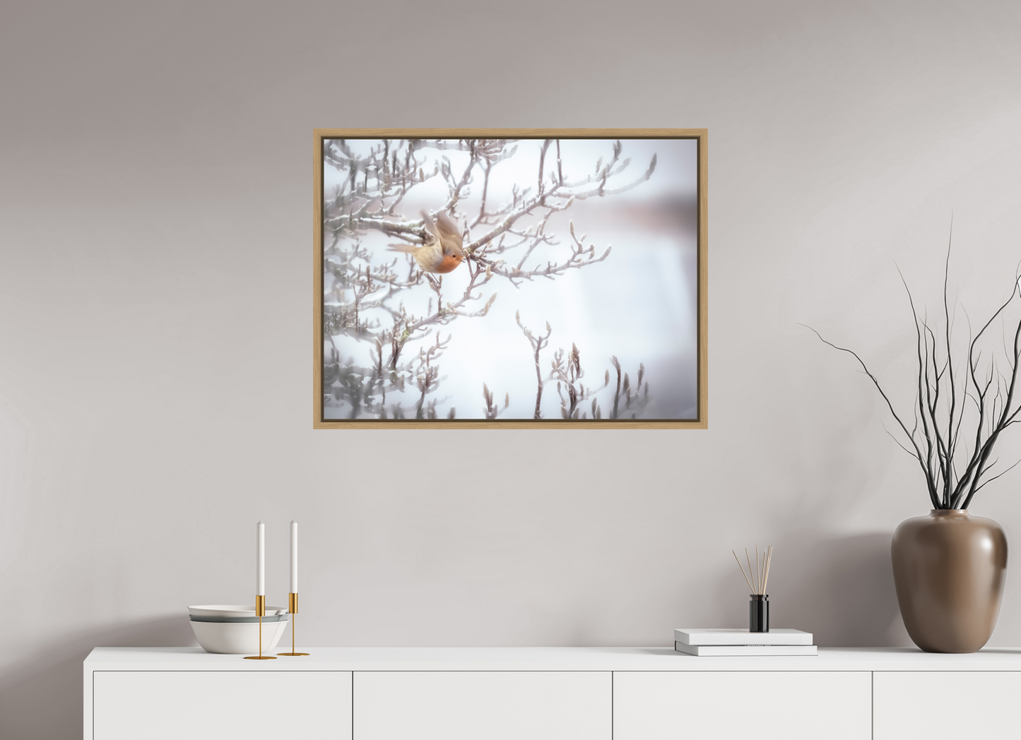 80 x 60 cm, 9- Impression sur forex + encadrement caisse américaine Animal #5