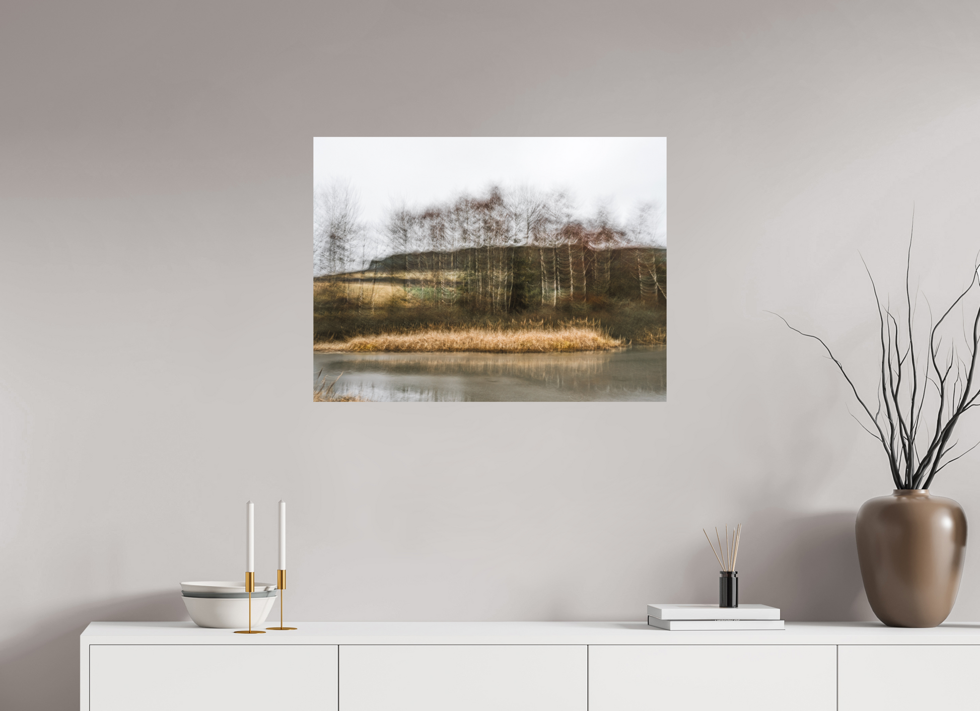 80 x 60 cm, 1- Tirage papier satiné couleur Dreamlike vision #23 - Vision onirique #23