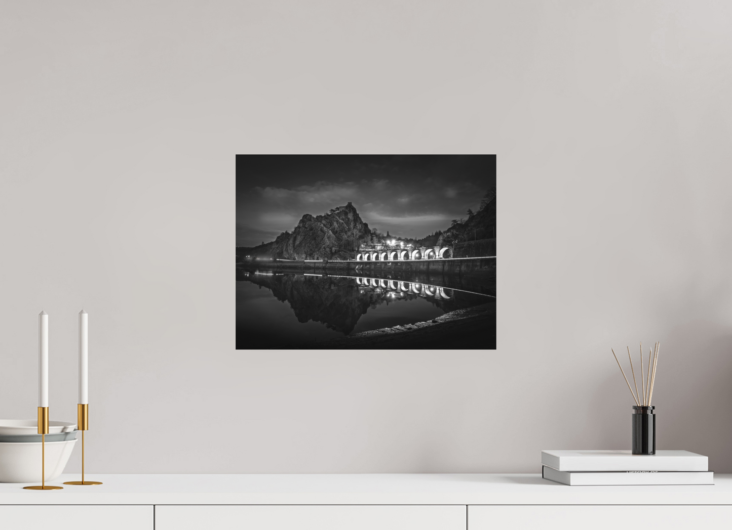 40 x 30 cm, 6- Impression directe couleur ou noir et blanc sur Alu Dibond + système de fixation Winter #14 - Hiver #14