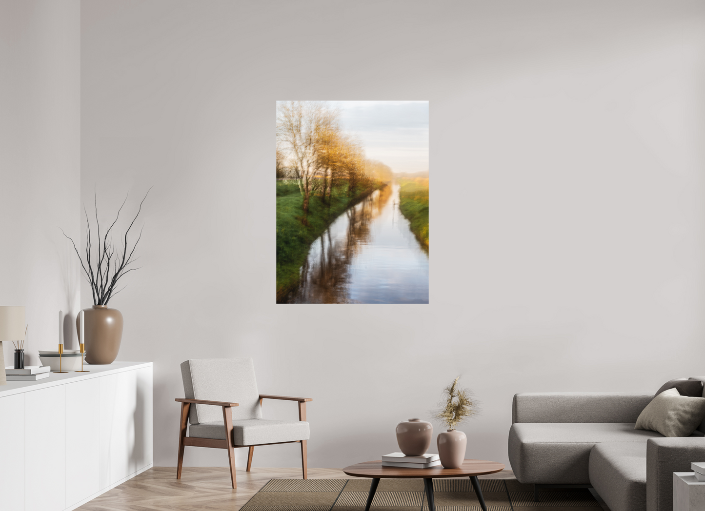 90 x 120 cm, 6- Impression directe couleur ou noir et blanc sur Alu Dibond + système de fixation Dreamlike vision #9 - Vision onirique #9 Poster Photo Artistique pour Décoration Murale