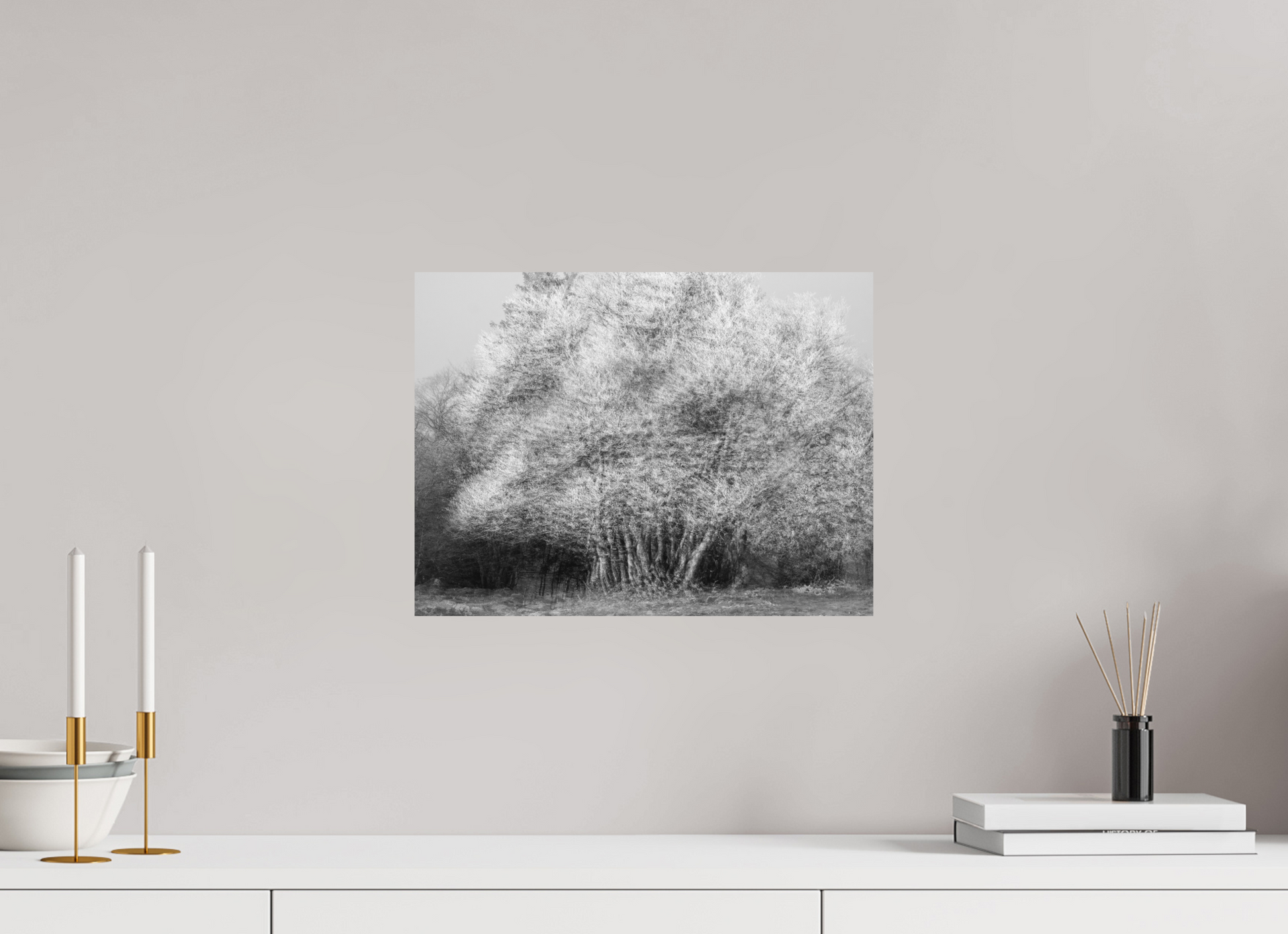 40 x 30 cm, 6- Impression directe couleur ou noir et blanc sur Alu Dibond + système de fixation Dreamlike vision #15 - Vision onirique #15