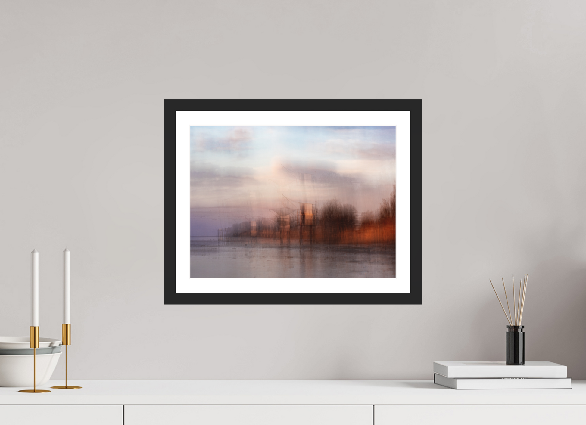 40 x 30 cm, 3- Tirage couleur + p.p + cadre Dreamlike vision #8 - Vision onirique #8