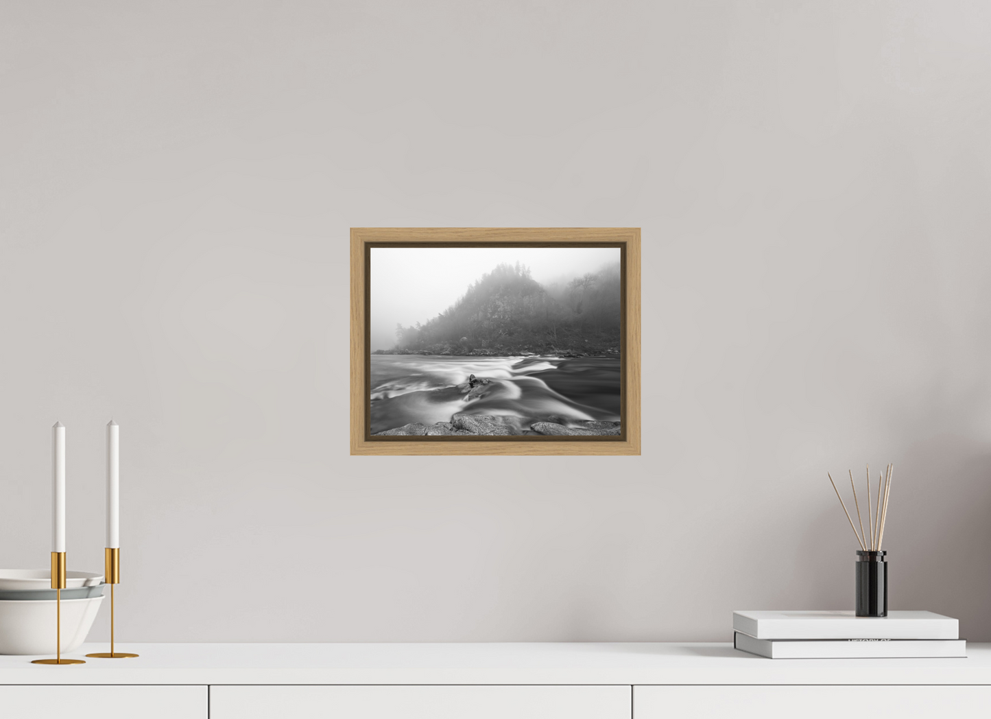 28 x 21 cm, 9- Impression sur forex + encadrement caisse américaine Winter #10 - Hiver #10