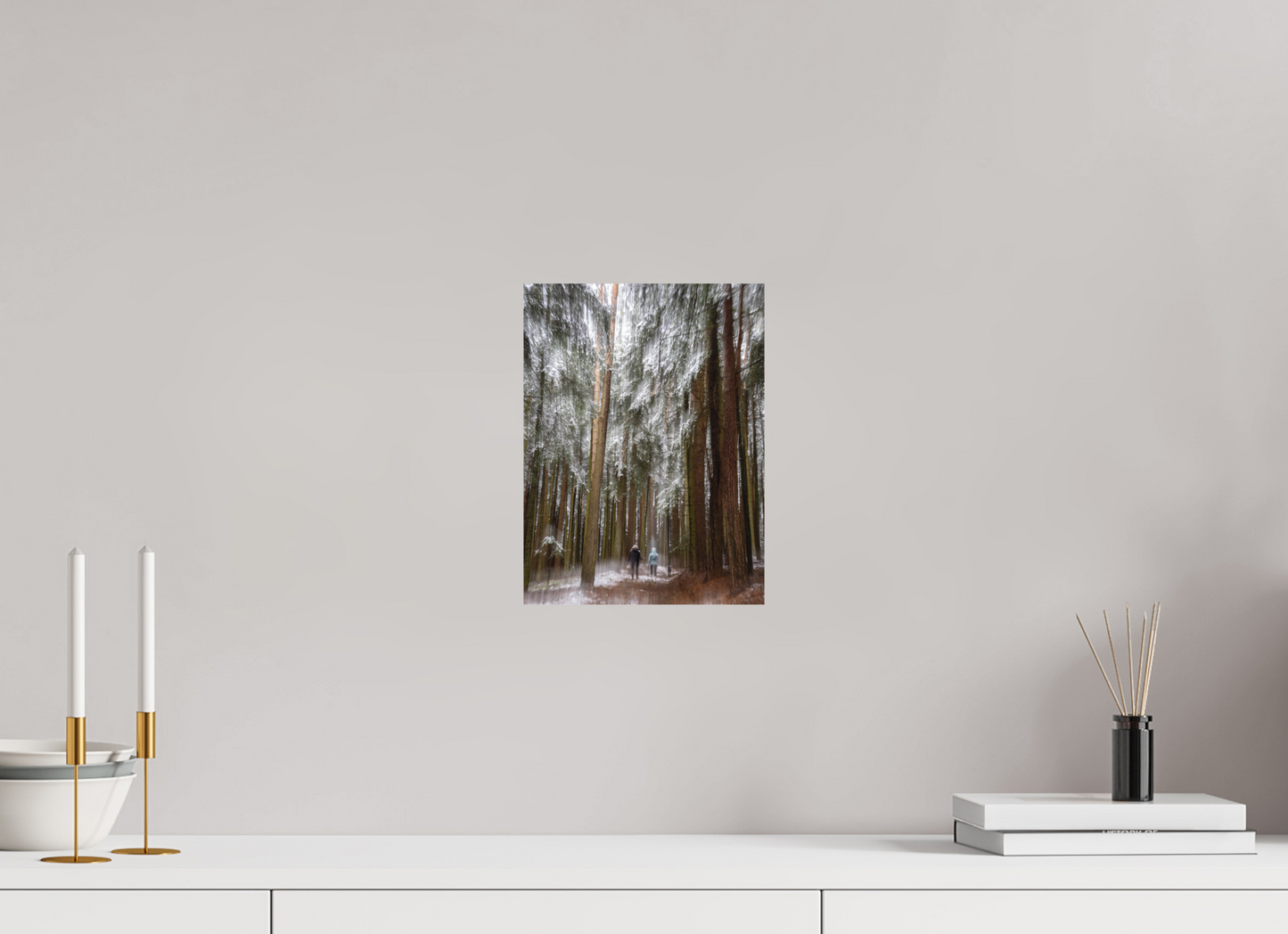 21 x 28 cm, 6- Impression directe couleur ou noir et blanc sur Alu Dibond + système de fixation Dreamlike vision #3 - Vision onirique #3