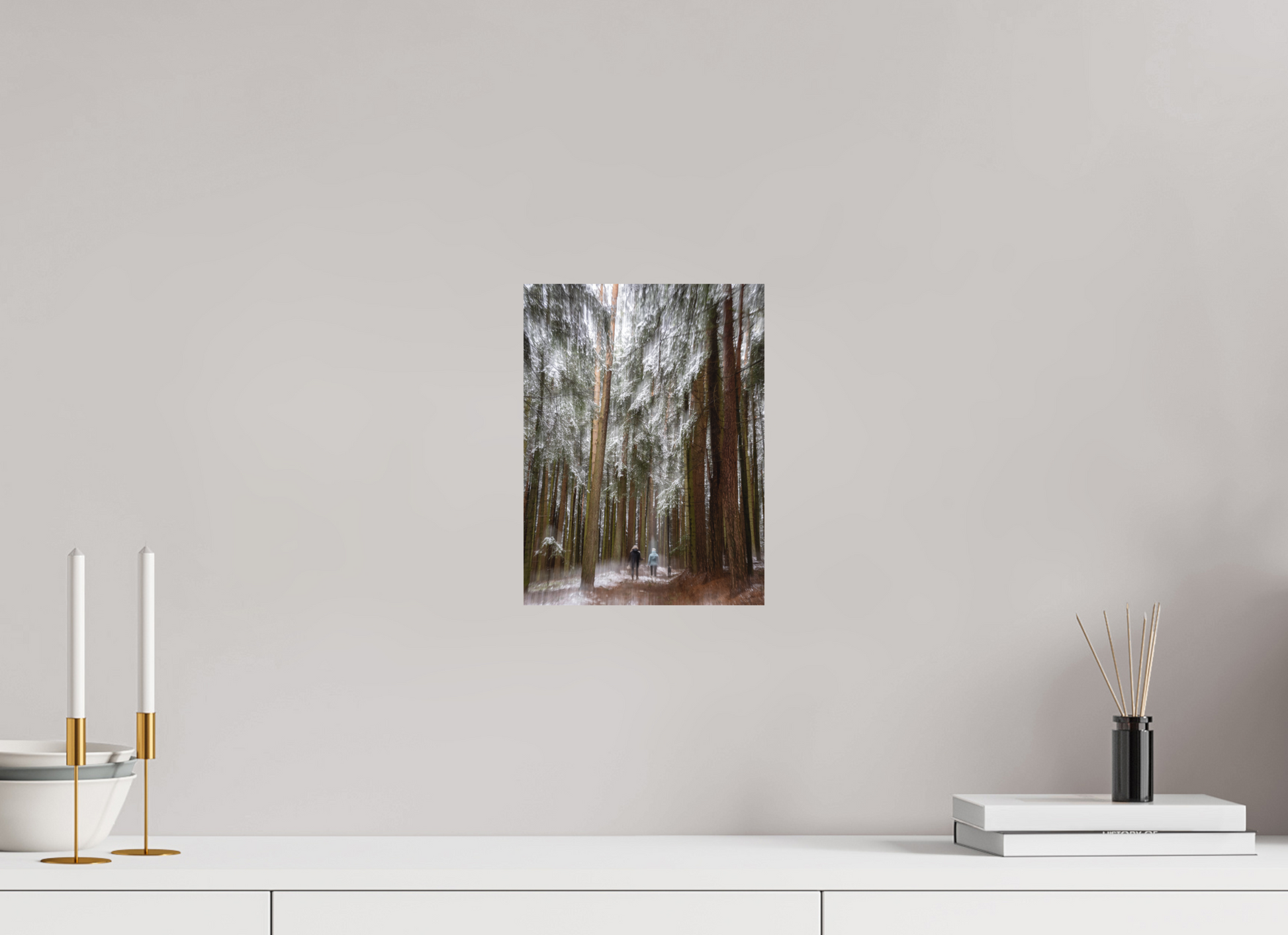 21 x 28 cm, 6- Impression directe couleur ou noir et blanc sur Alu Dibond + système de fixation Dreamlike vision #3 - Vision onirique #3