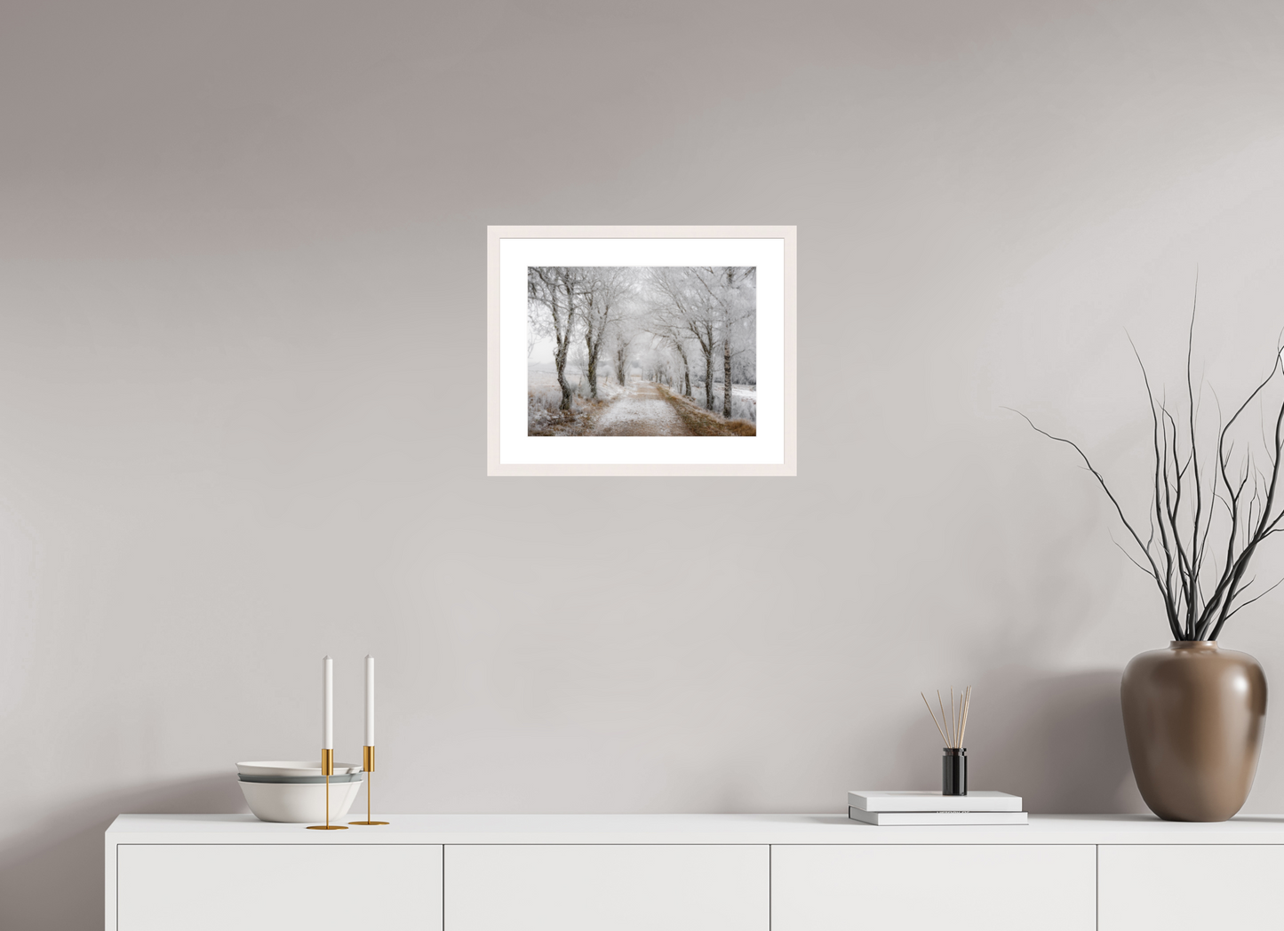 40 x 30 cm, Tirage Fine Art 30×40 cm — Passe-partout — Cadre Tout là-bas