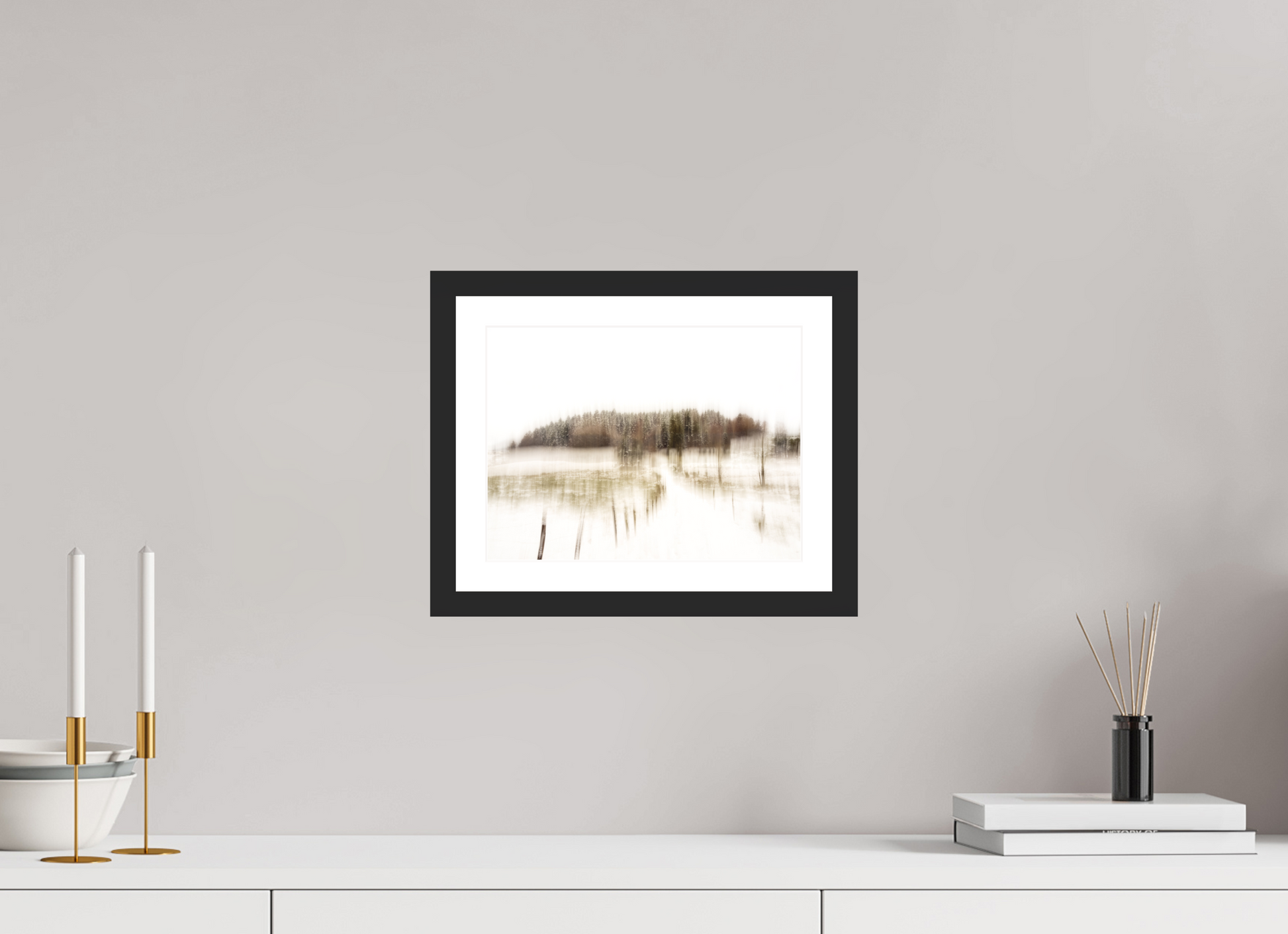 28 x 21 cm, 3- Tirage couleur + p.p + cadre Dreamlike vision #2 - Vision onirique #2