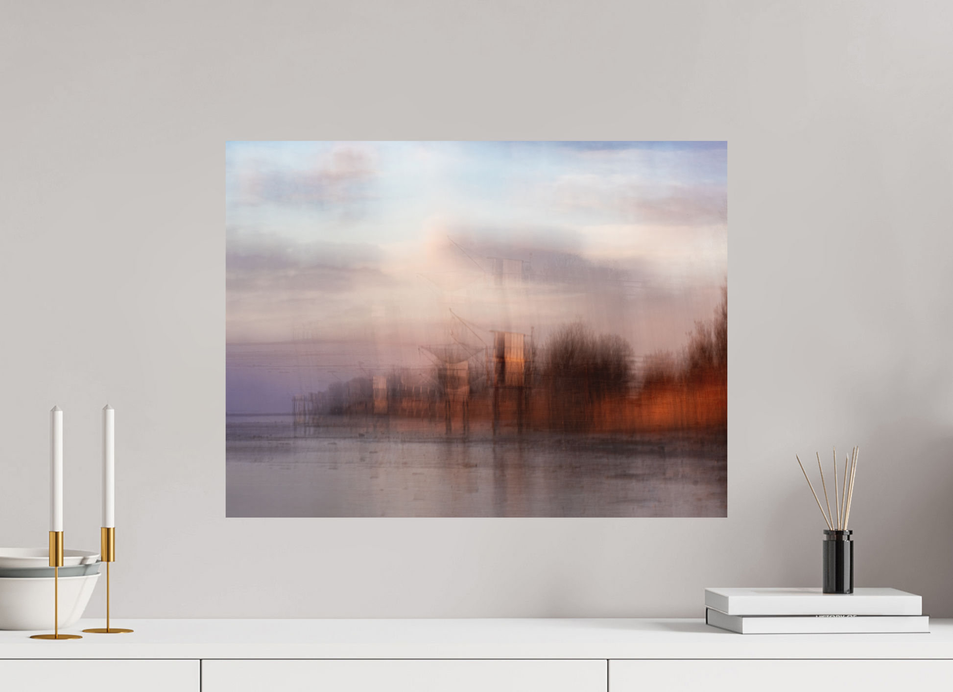 60 x 45 cm, 1- Tirage papier satiné couleur Dreamlike vision #8 - Vision onirique #8