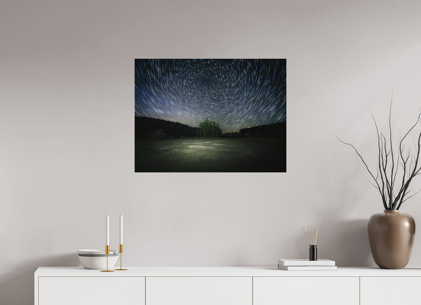 80 x 60 cm, 1- Tirage papier satiné couleur Dreamlike vision #26 - Vision onirique #26