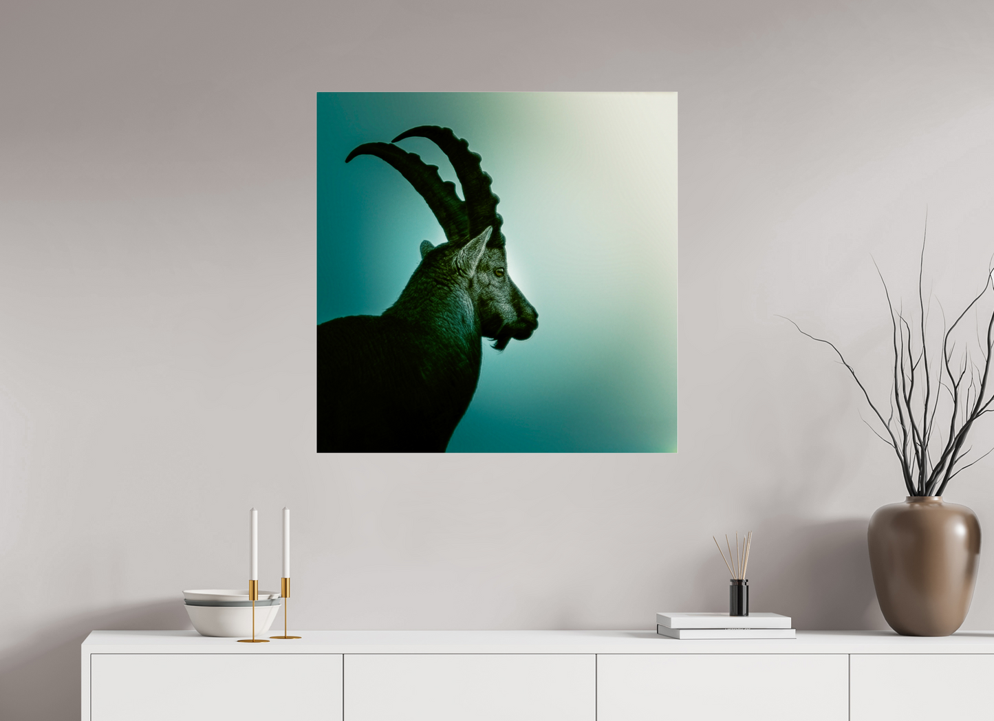 80 x 80 cm, Tirage couleur sur support solide en aluminium, recouvert d’une protection transparente (plexiglas). Si fier