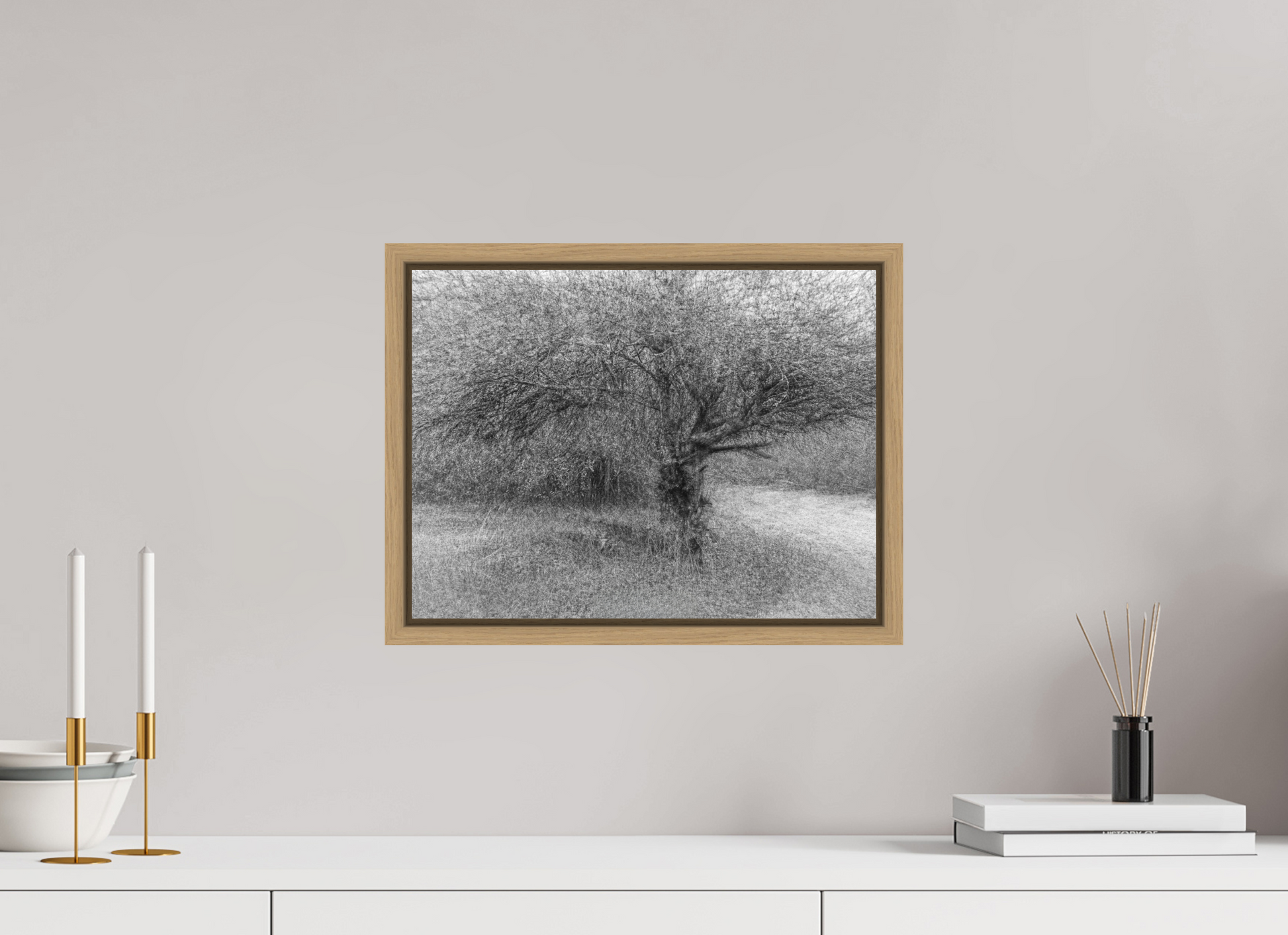 40 x 30 cm, 9- Impression sur forex + encadrement caisse américaine Dreamlike vision #13 - Vision onirique #13