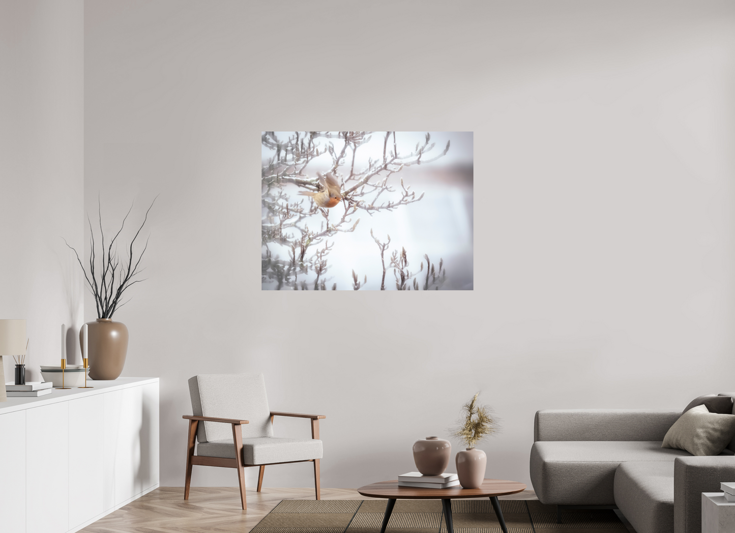 120 x 90 cm, 6- Impression directe couleur ou noir et blanc sur Alu Dibond + système de fixation Animal #5