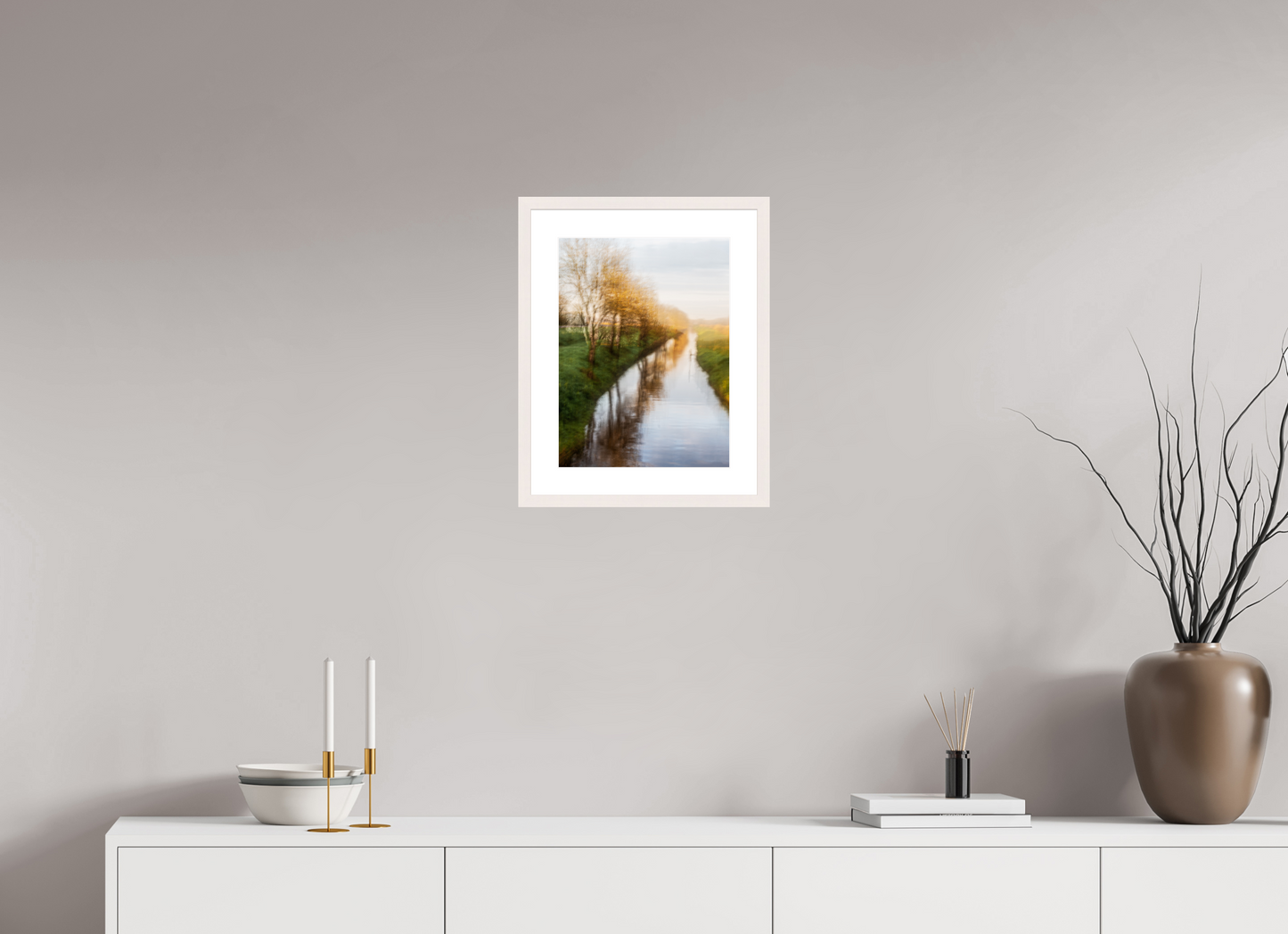 30 x 40 cm, Tirage Fine Art 30×40 cm — Passe-partout — Cadre Arbres narcissiques