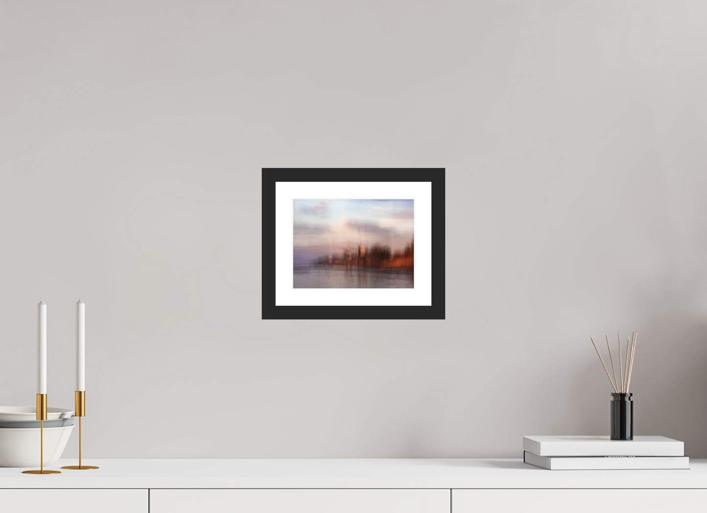 20 x 15 cm, 3- Tirage couleur + p.p + cadre Dreamlike vision #8 - Vision onirique #8