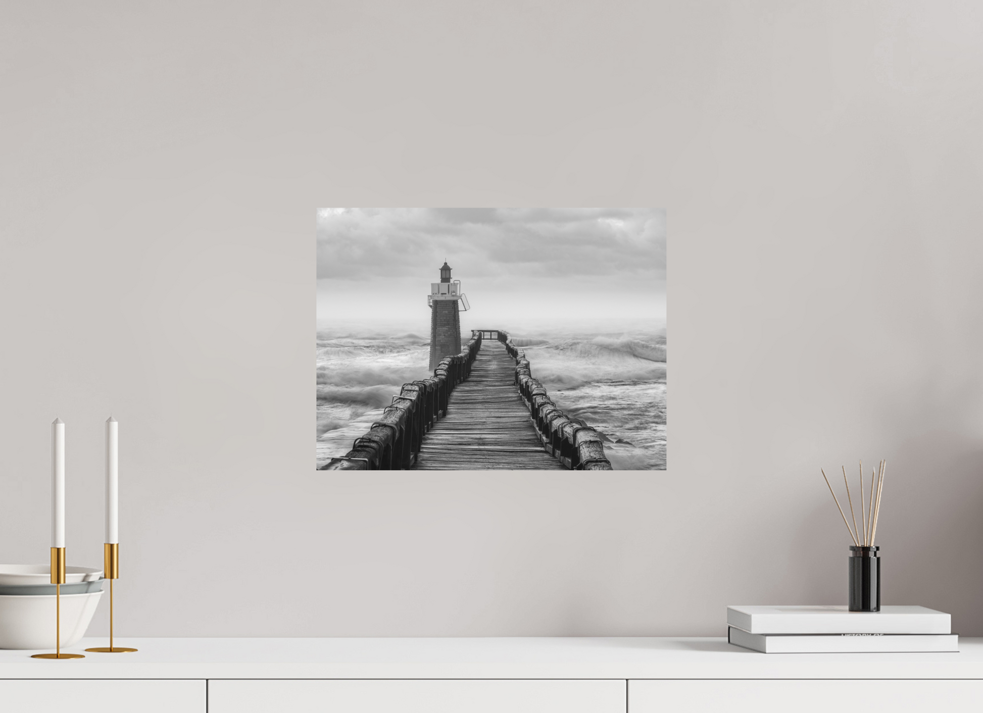 40 x 30 cm, 6- Impression directe couleur ou noir et blanc sur Alu Dibond + système de fixation Winter #13 - Hiver #13