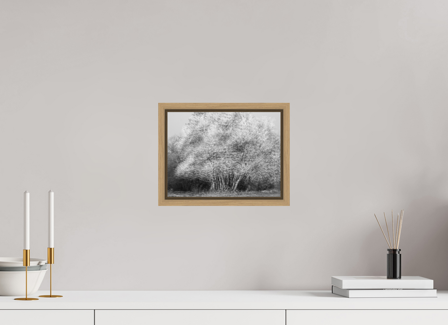 28 x 21 cm, 9- Impression sur forex + encadrement caisse américaine Dreamlike vision #15 - Vision onirique #15