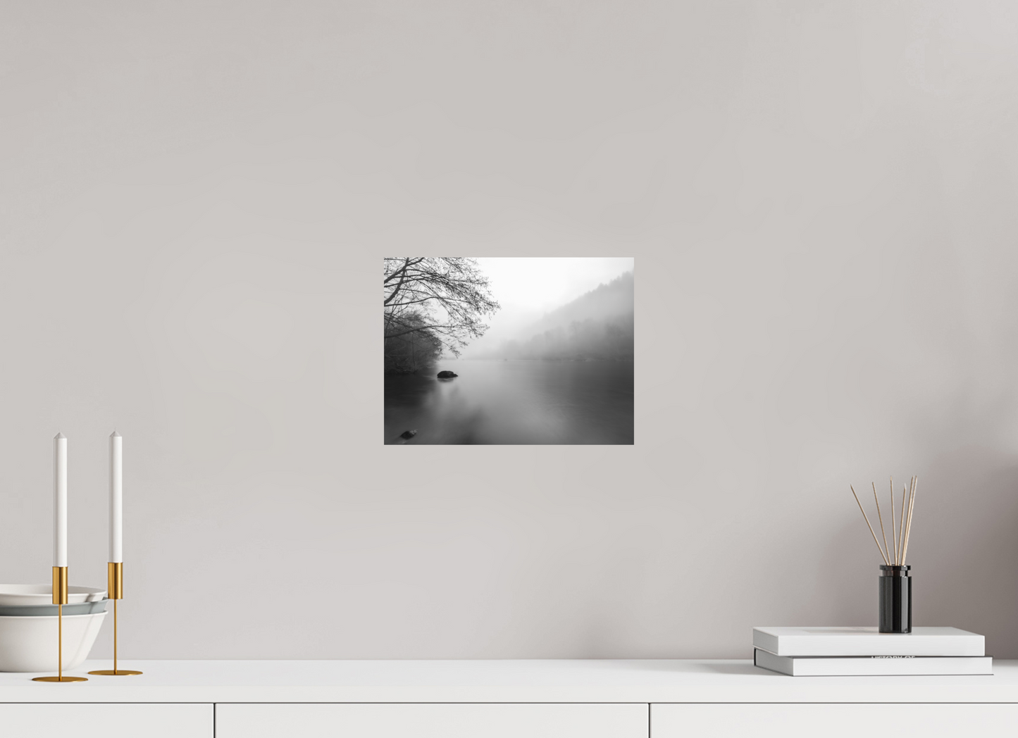 28 x 21 cm, 2- Tirage papier mat noir et blanc Winter #12 - Hiver #12