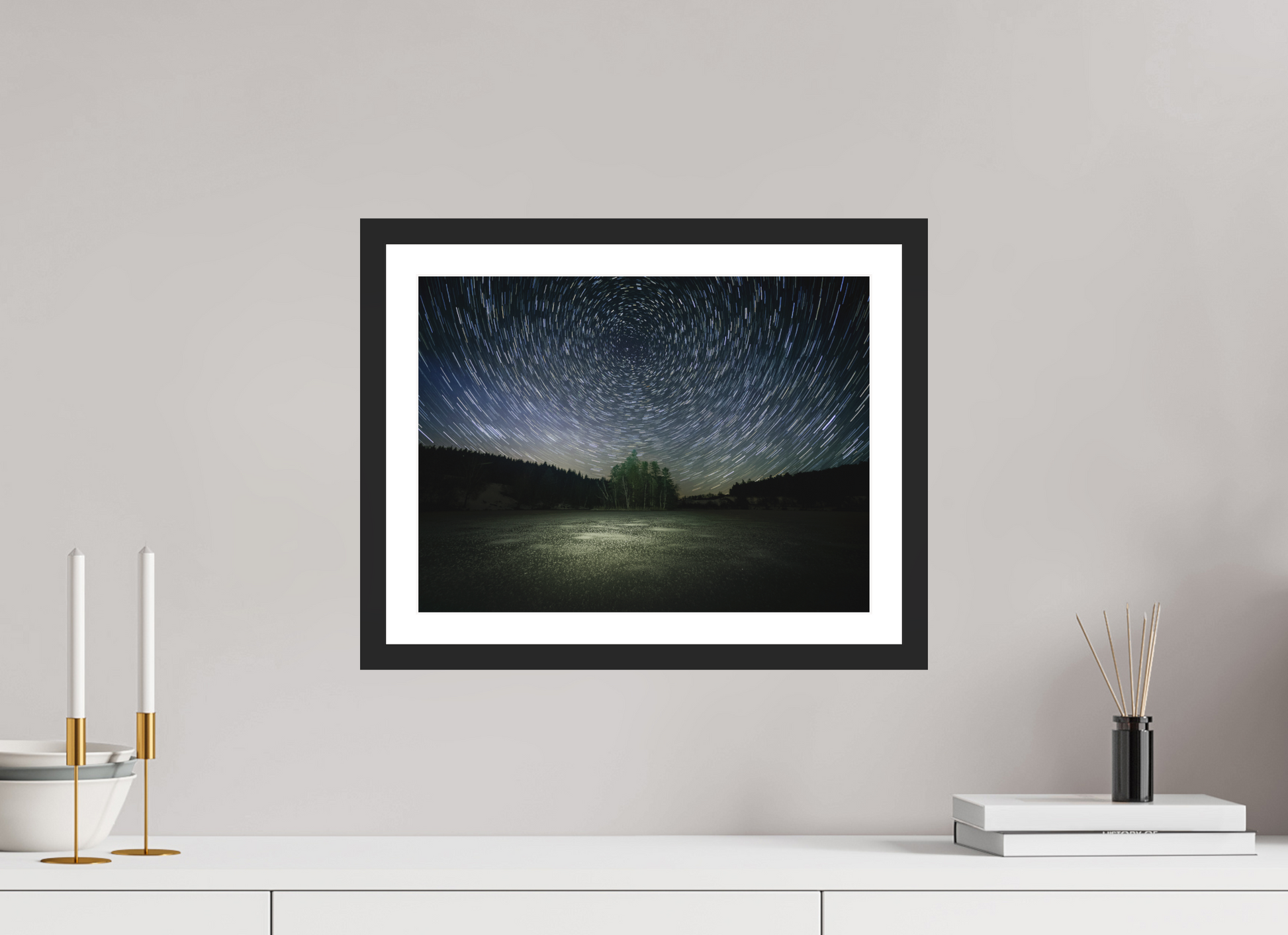 40 x 30 cm, 3- Tirage couleur + p.p + cadre Dreamlike vision #26 - Vision onirique #26